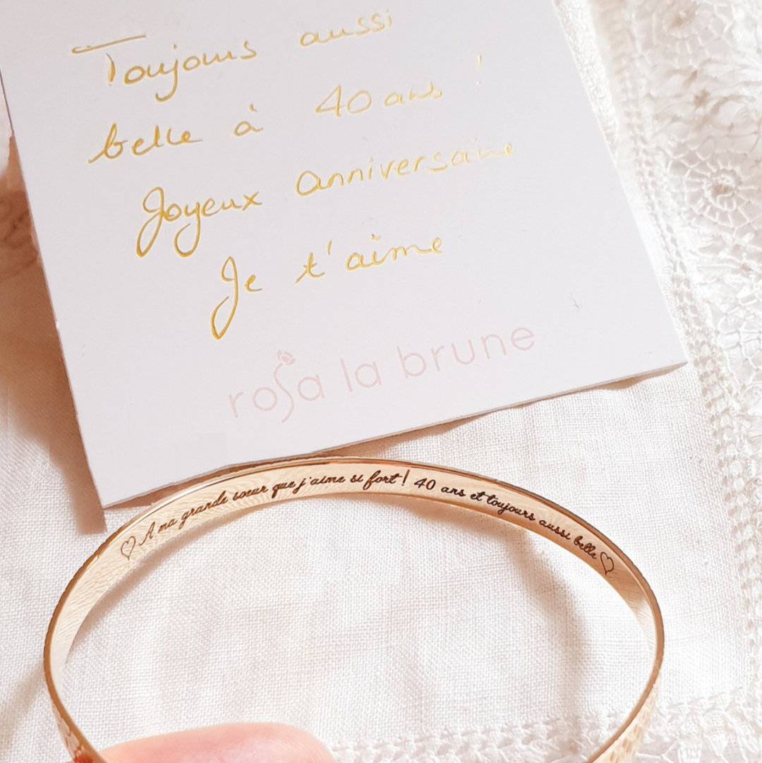 bijou-anniversaire-40-ans-femme-bracelet-jonc-grave