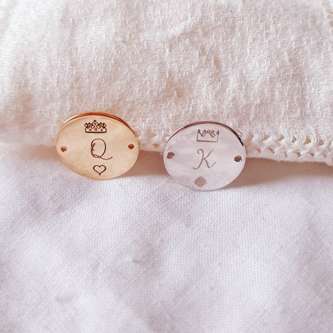 bracelets-de-couple-cordon-queen-and-king-couronne