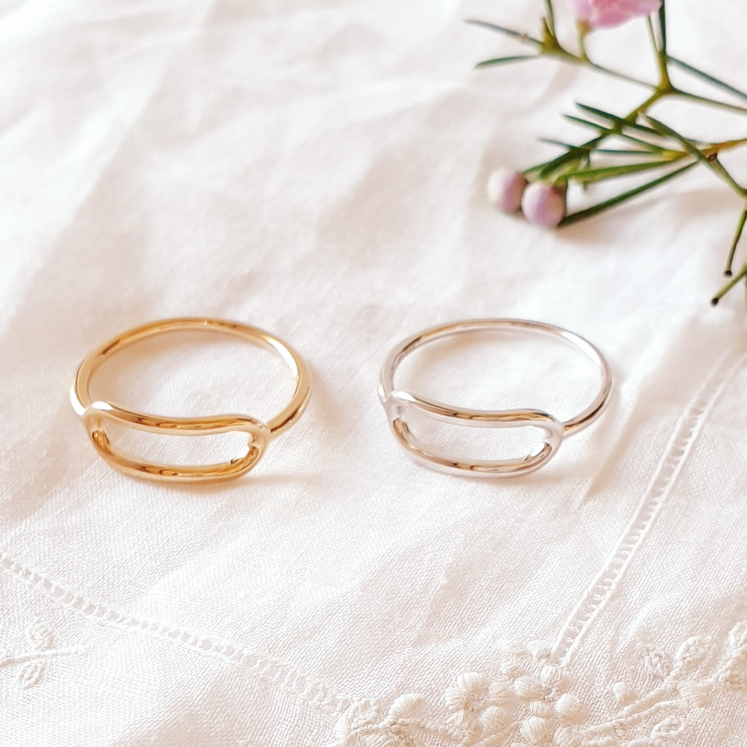DEALEUSE bague femme or argent