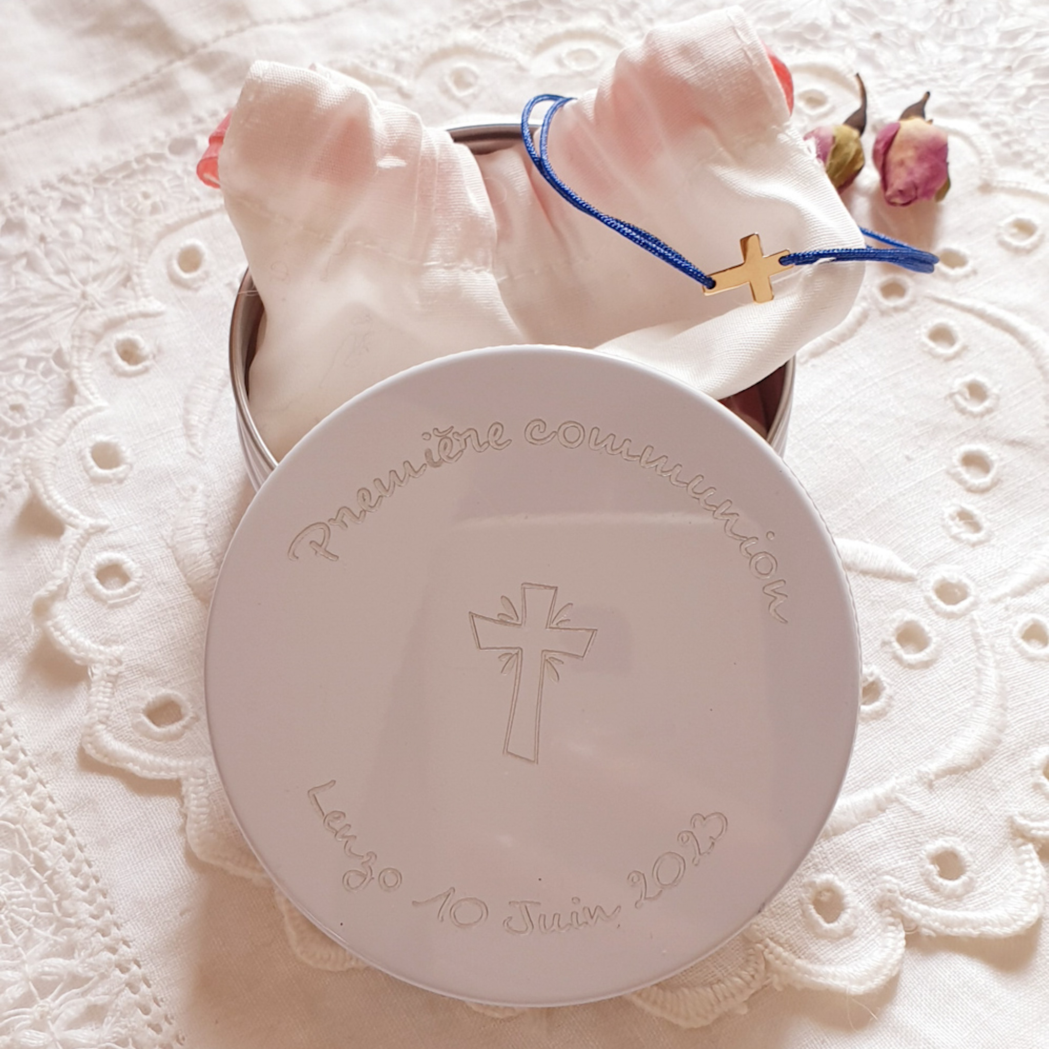 bracelet-communion-croix-boite-personnalisee