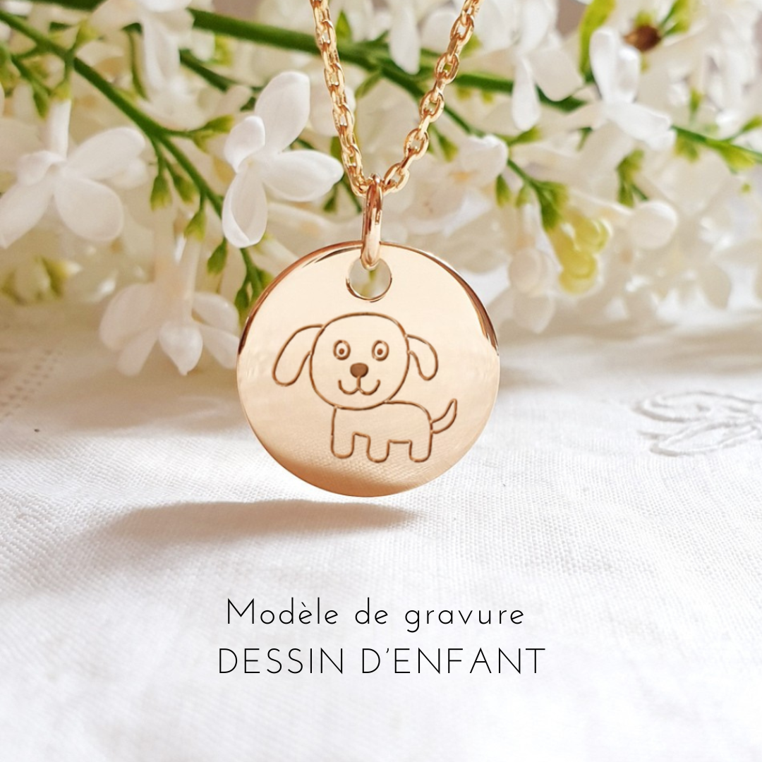 collier-petite-fille-personnalise-dessin