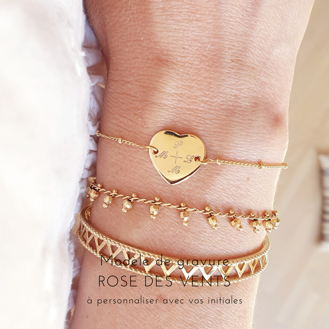 bracelet-coeur-a-personnaliser-rose-des-vents