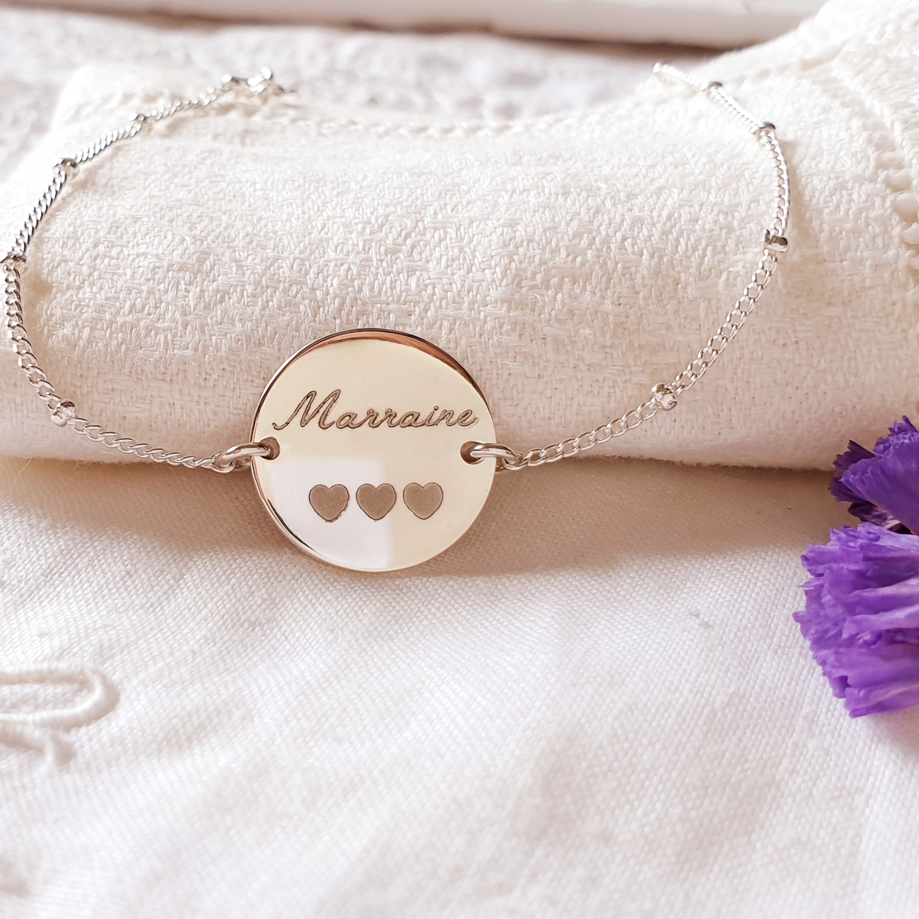 bijou marraine personnalise