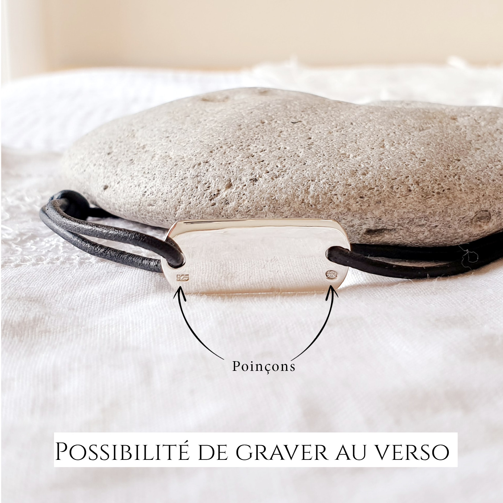 bracelet cuir cheri