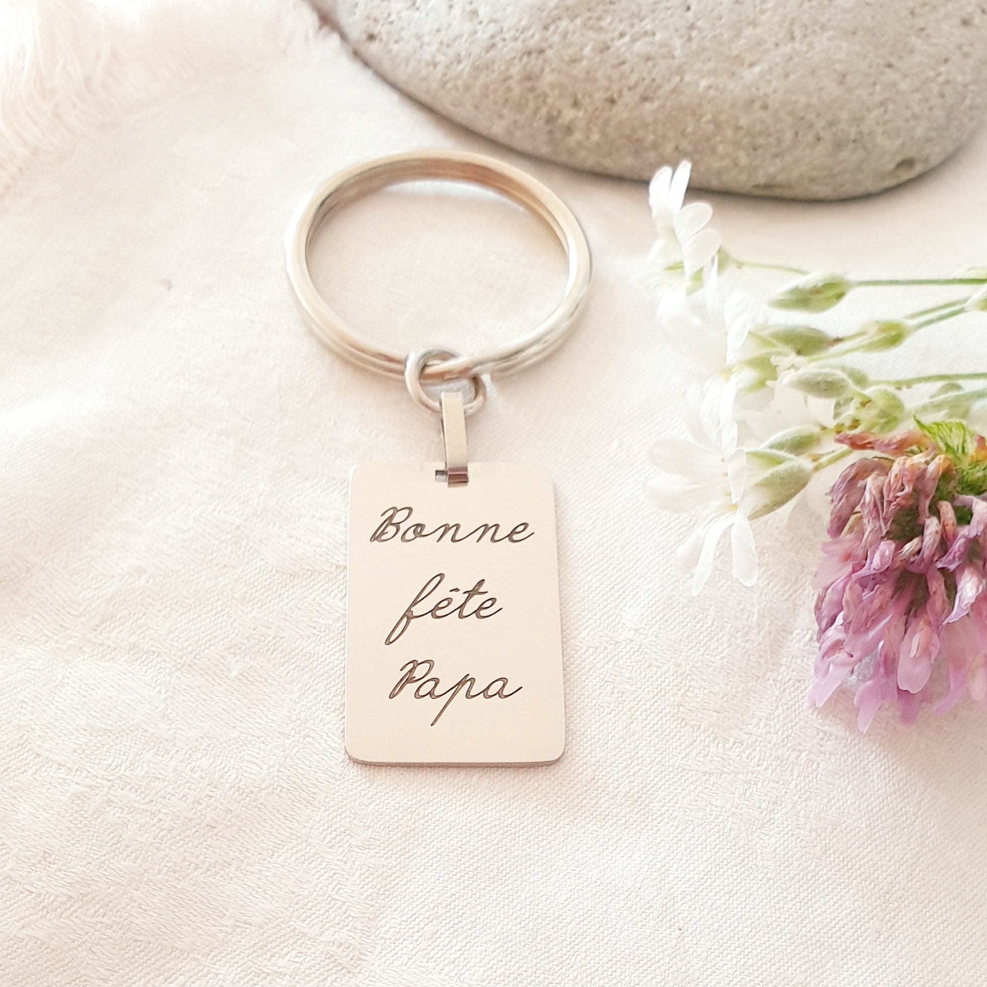 porte cles personnalises fete des peres