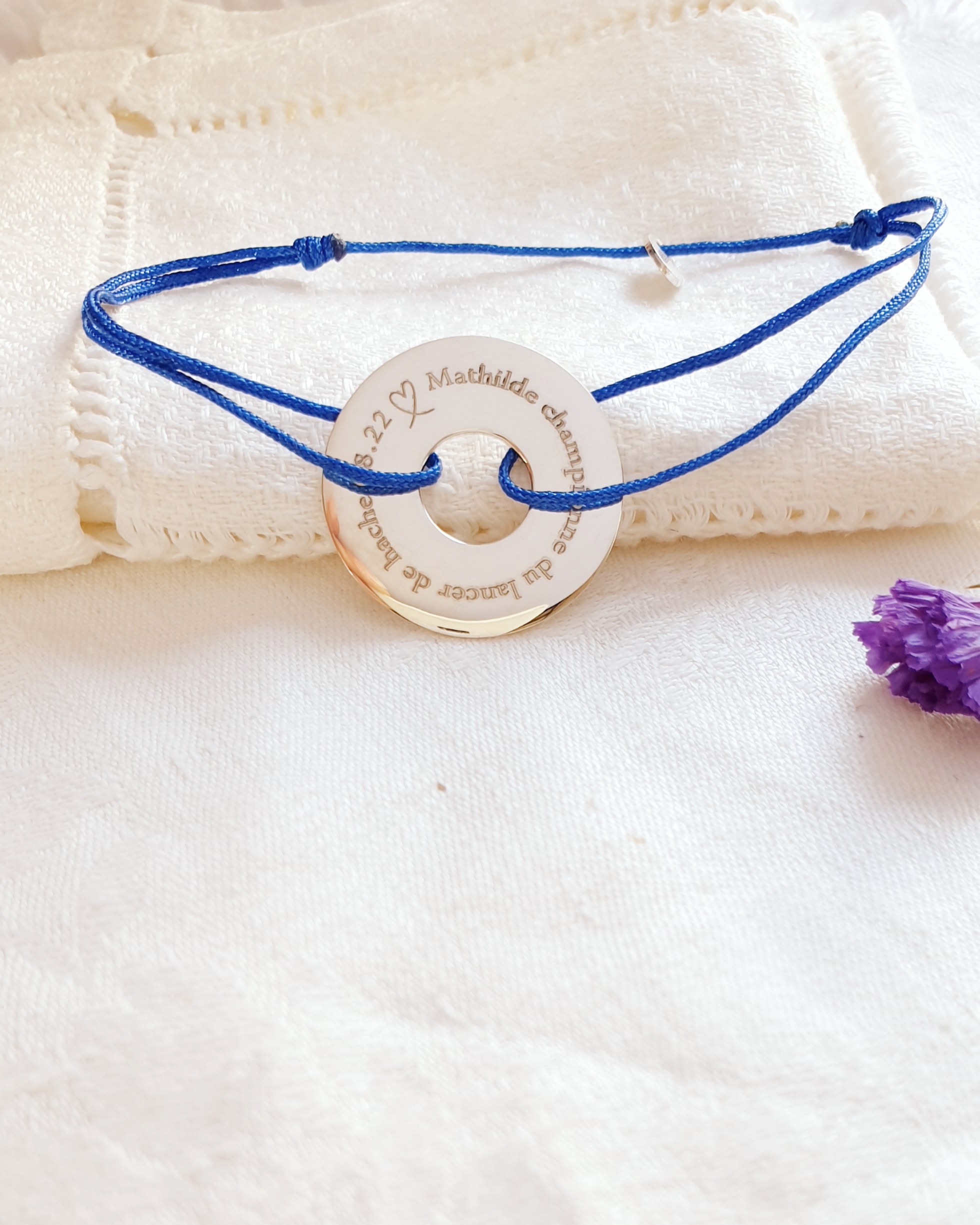 bijou cible histoire personnalise bizarre coeur argent