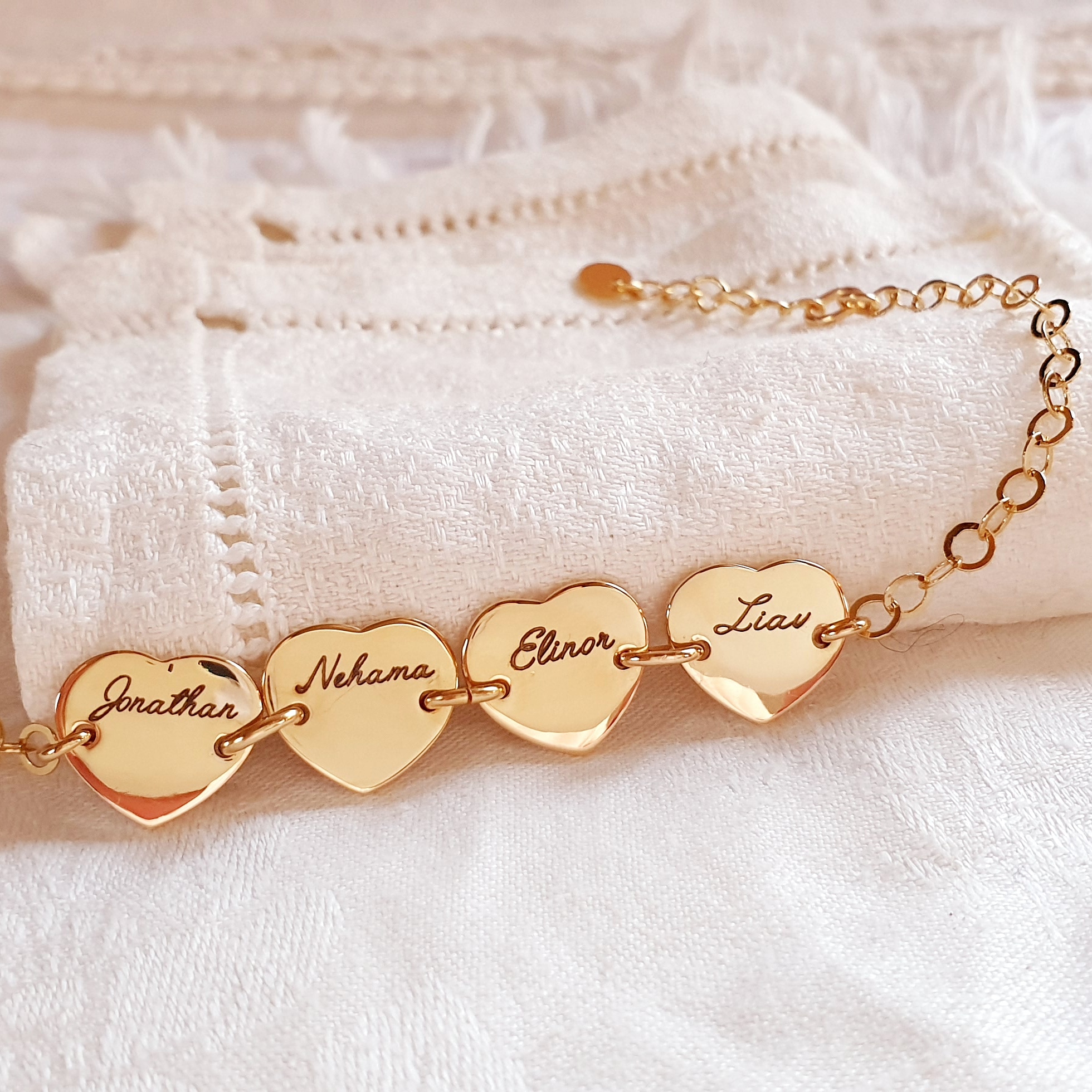 Bracelet Enfant You are loved for eternity - or LENNEBELLE PETITES