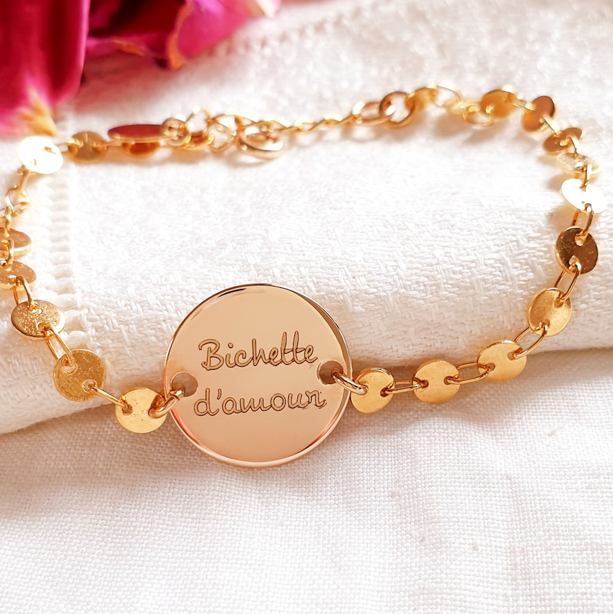cadeau copine bracelet personnalise