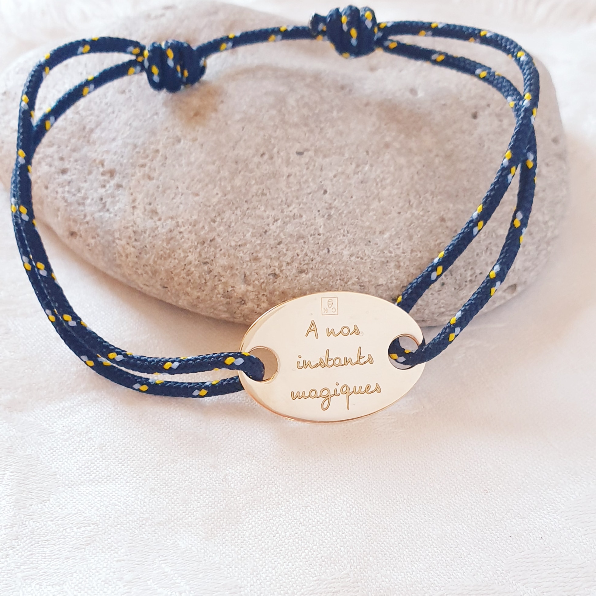 bracelet amitie cordon marin
