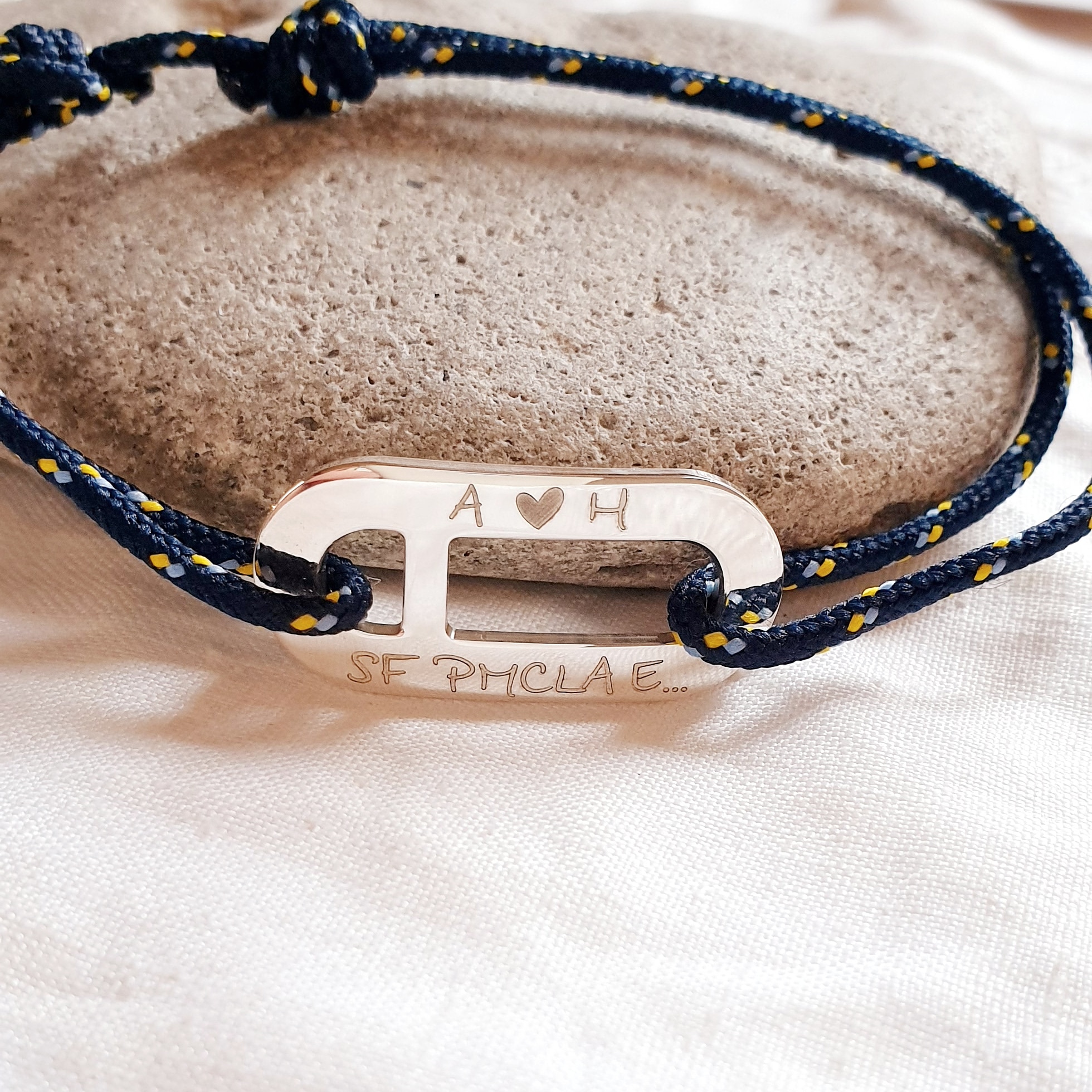 bracelet personnalise homme