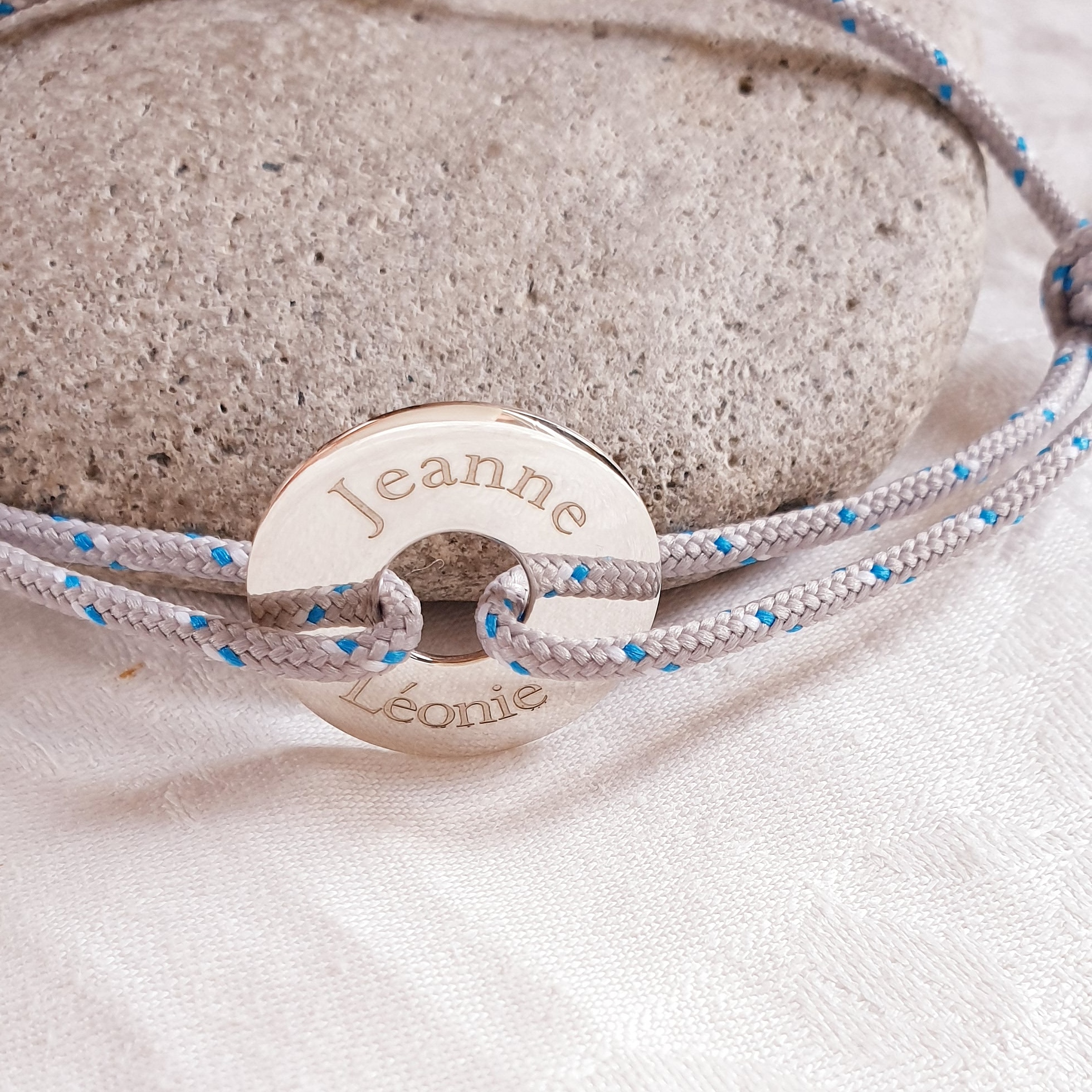 cadeau fete des grands peres bracelet personnalise homme