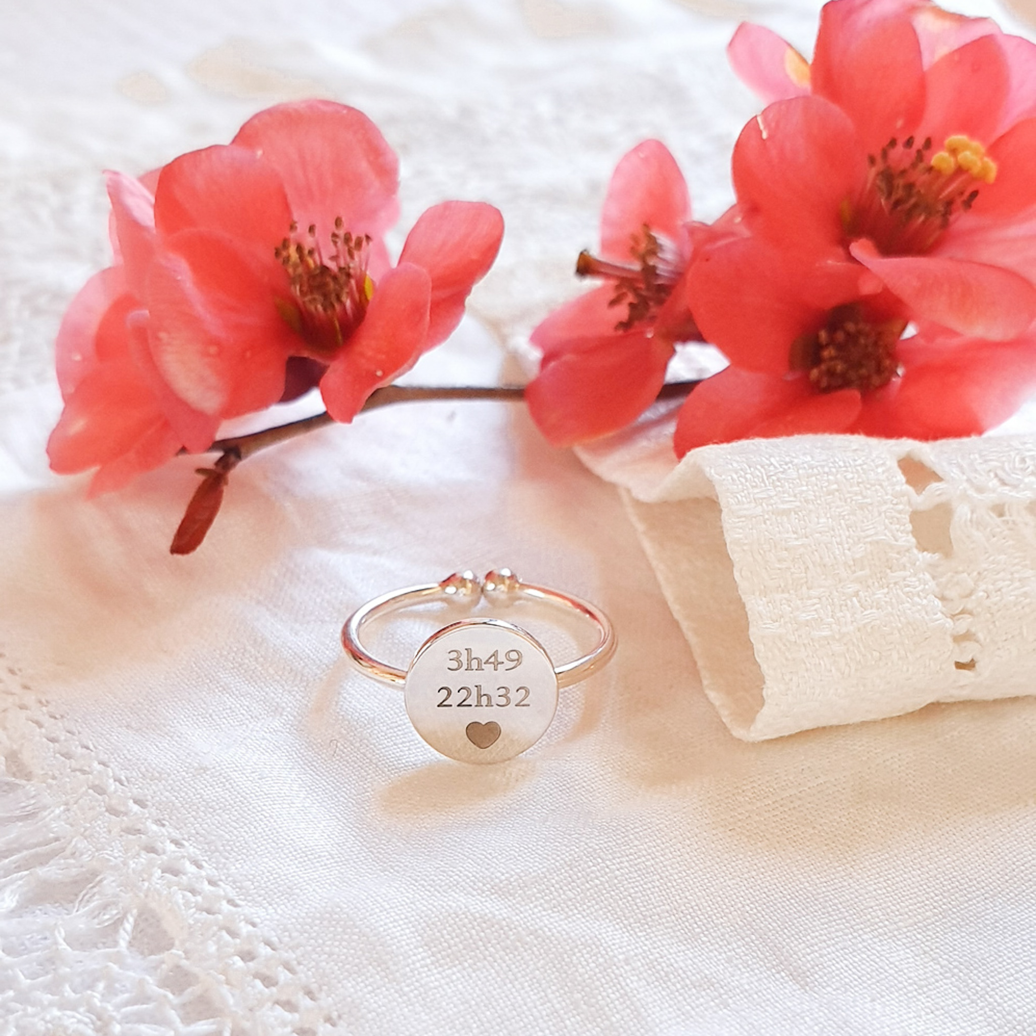bague personnalise naissance