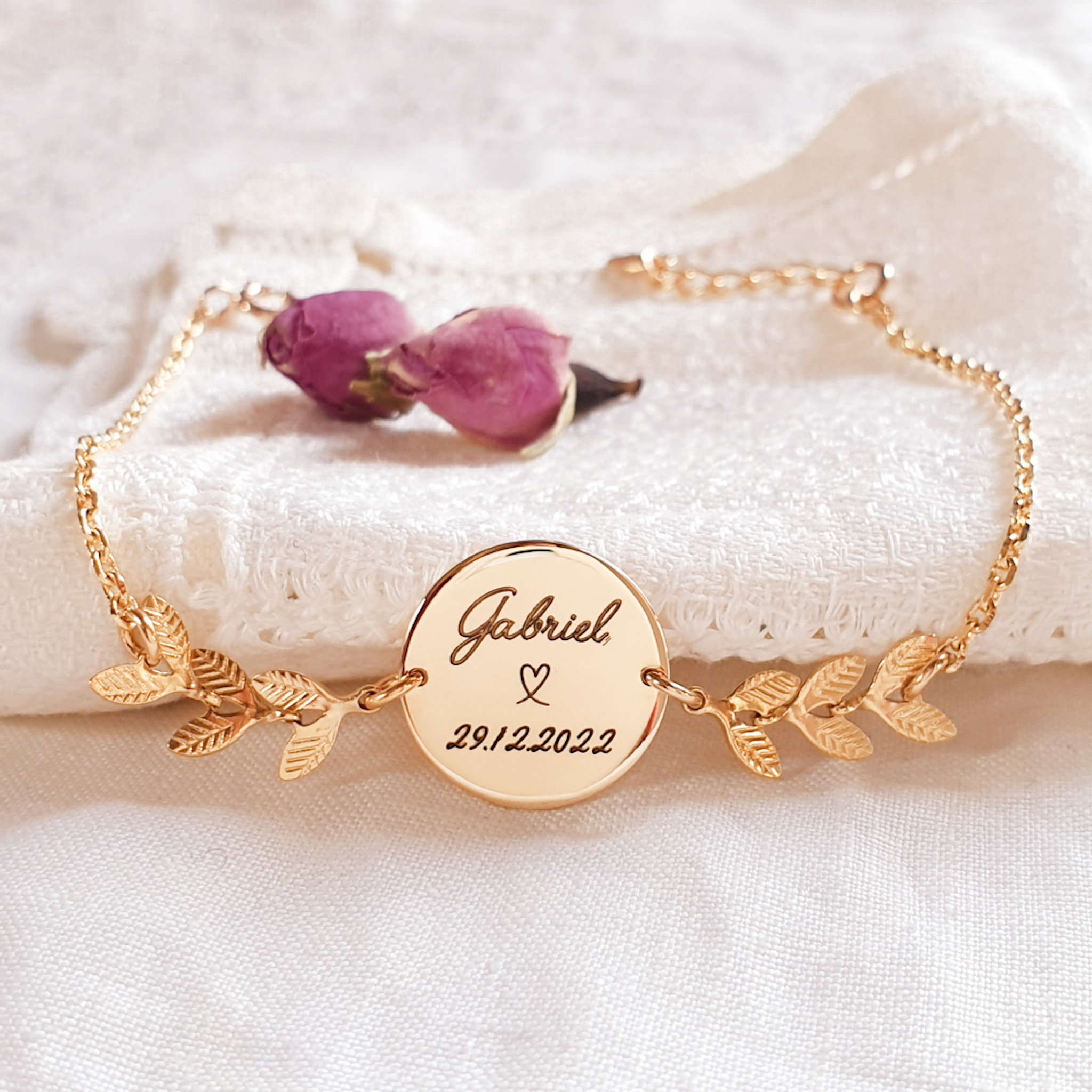 cadeaux de naissance bracelet personnalise