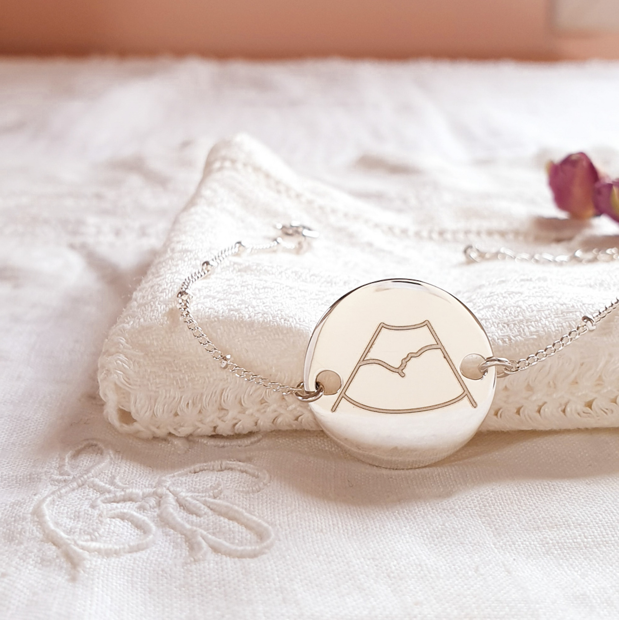 bracelet personnalise dessin echographie