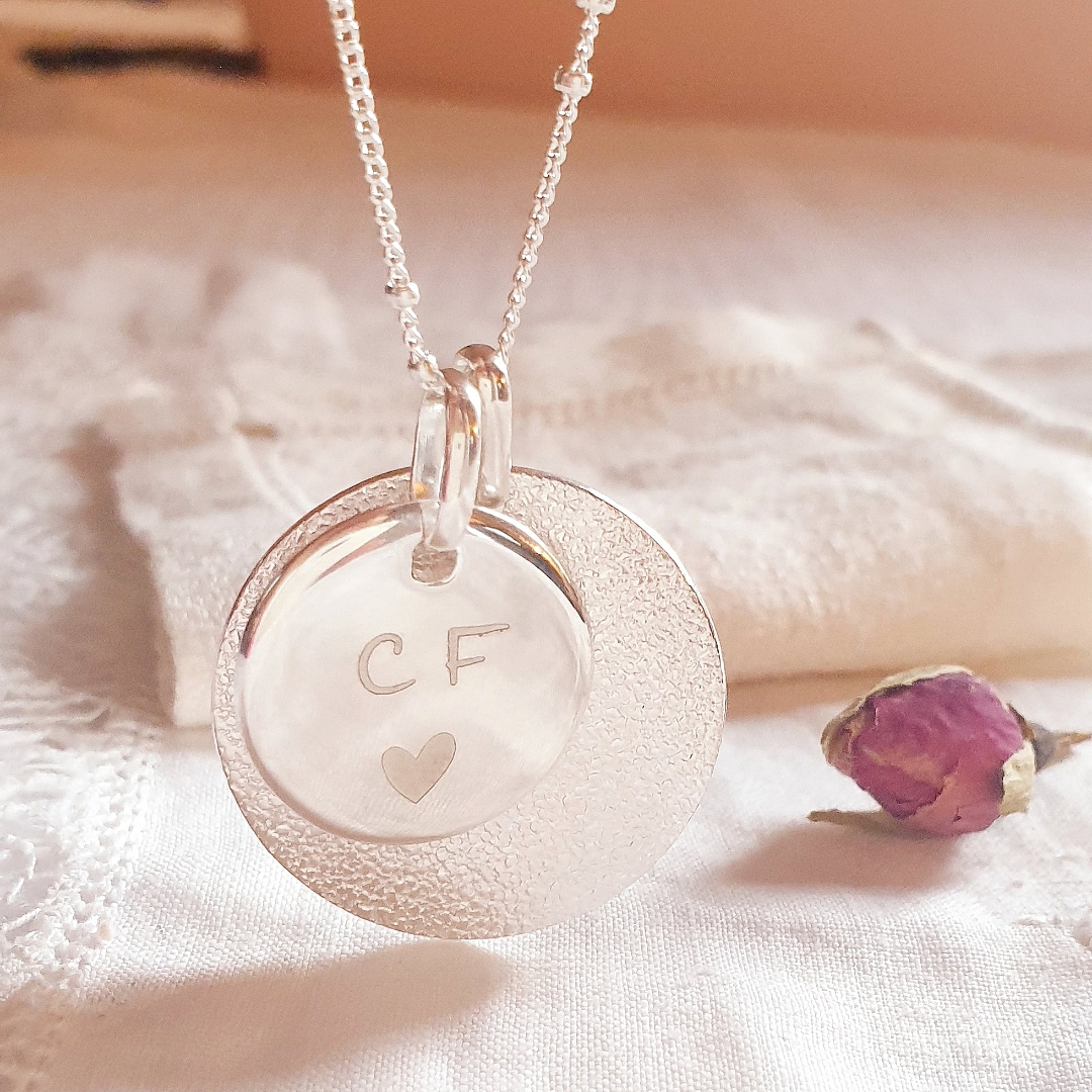 bijou personnalise femme argent