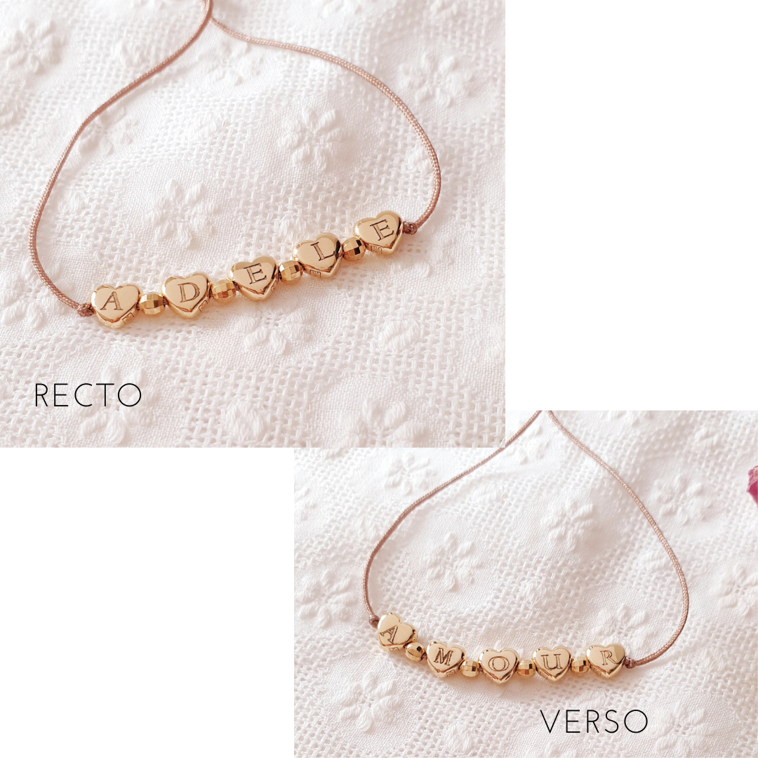 bracelet coeur petite fille