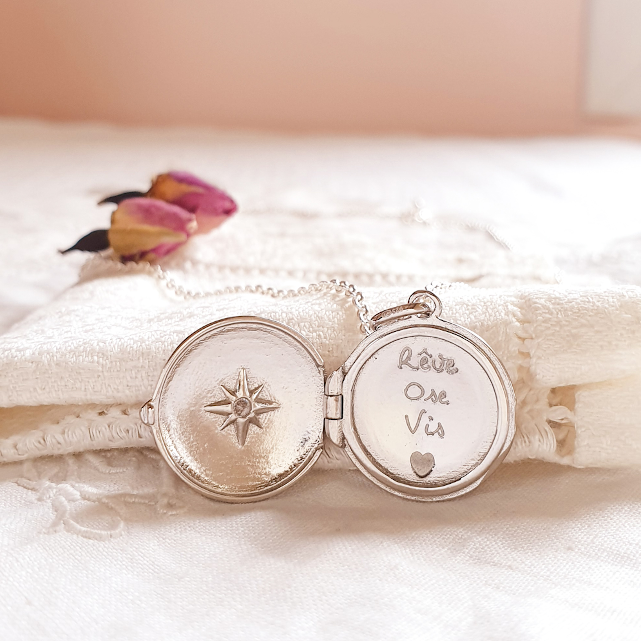 bijou argent a personnaliser