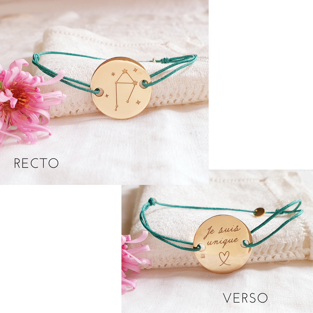 bracelet cordon constellation