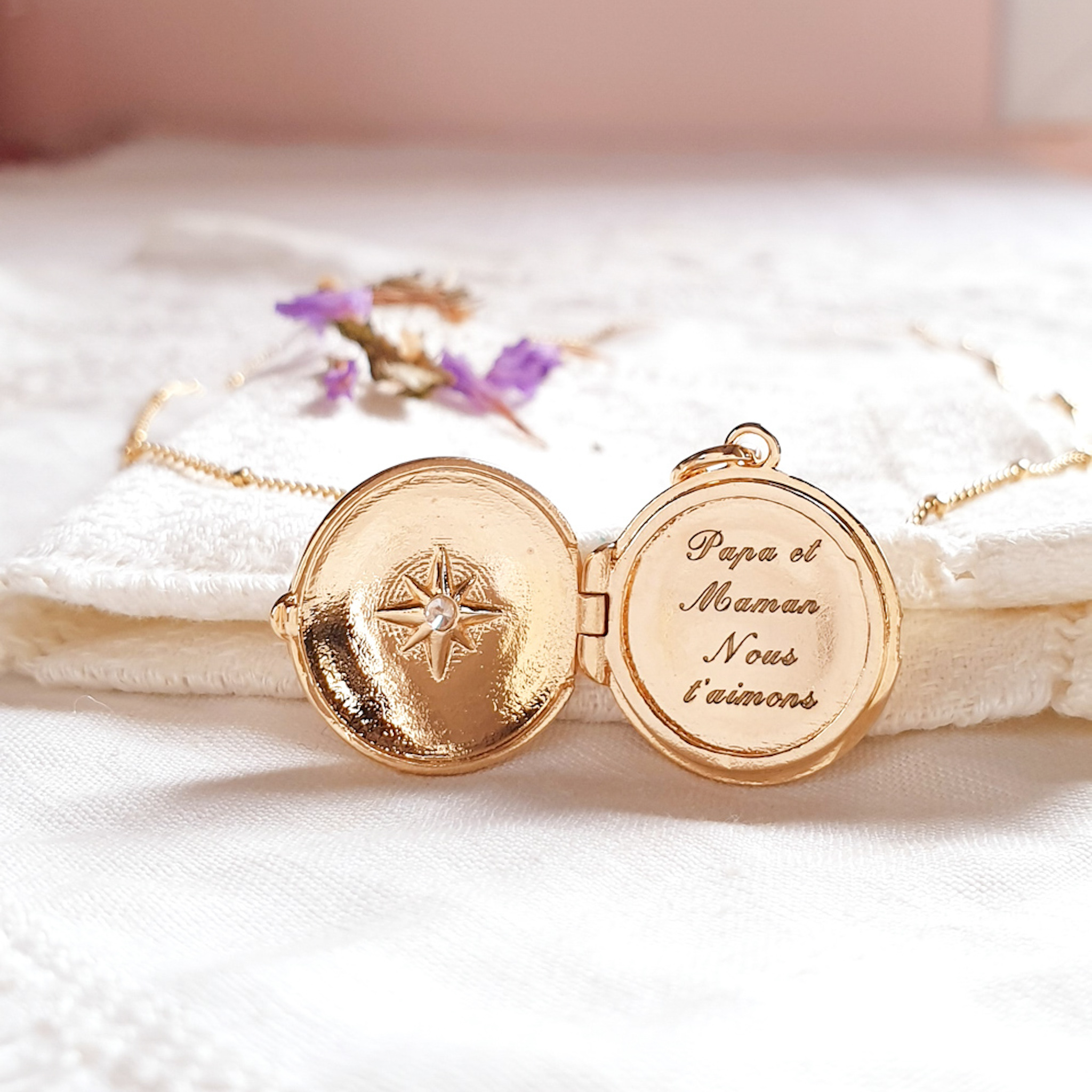 collier personnalisable