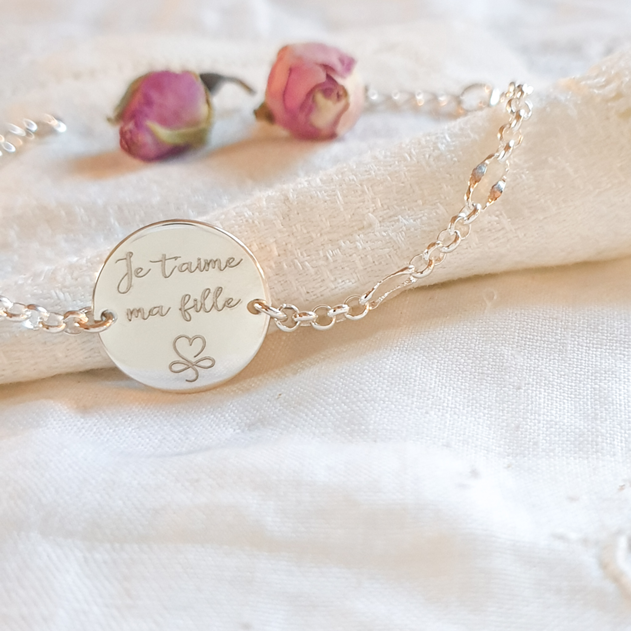 bracelet argent pour fille