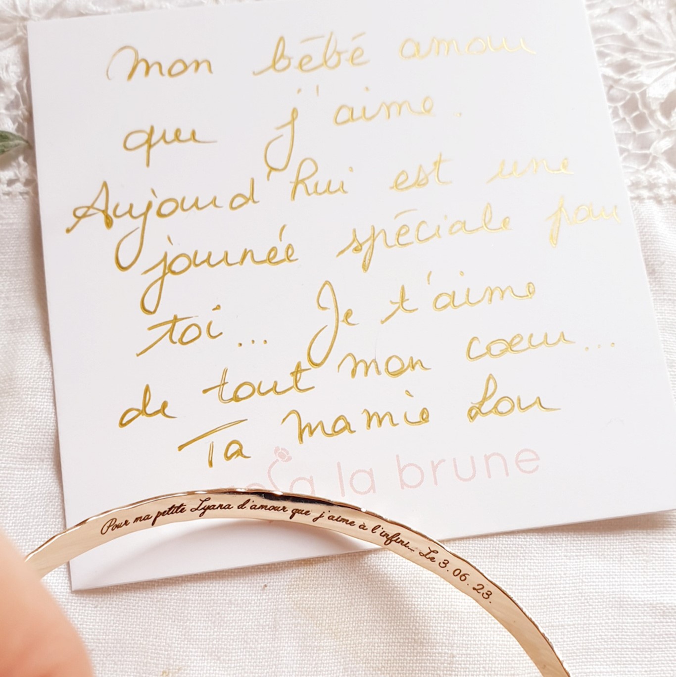 jonc personnalise pour fille