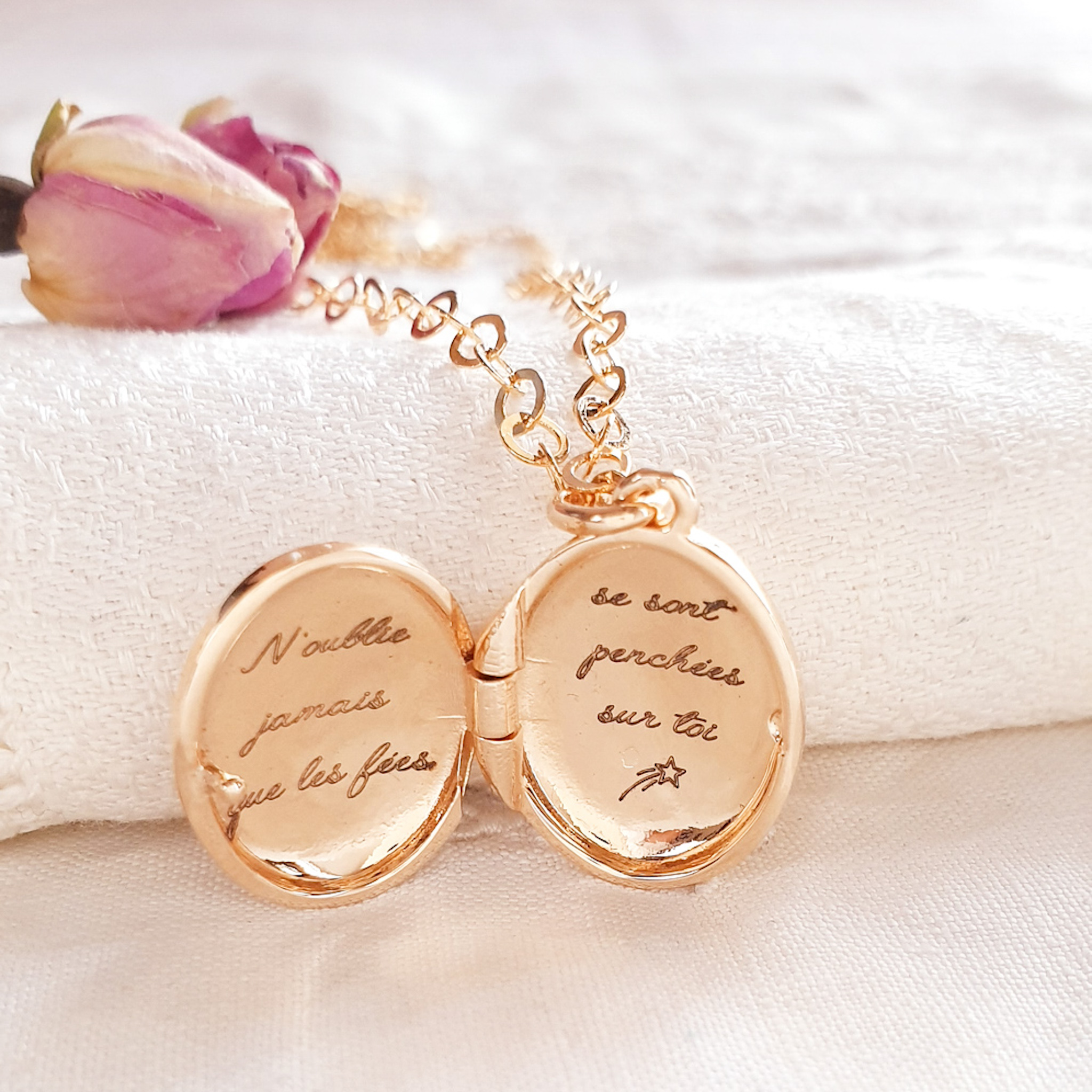 bijou collier bienveillant pour ma fille