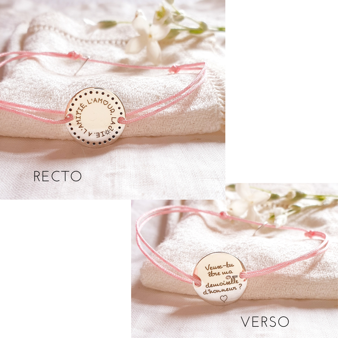 cadeau bracelet demoiselle d'honneur
