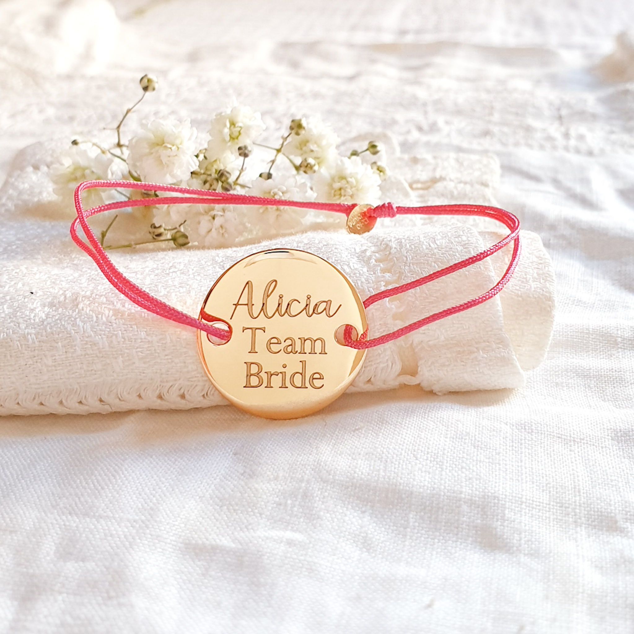 bracelet personnalise pour temoins