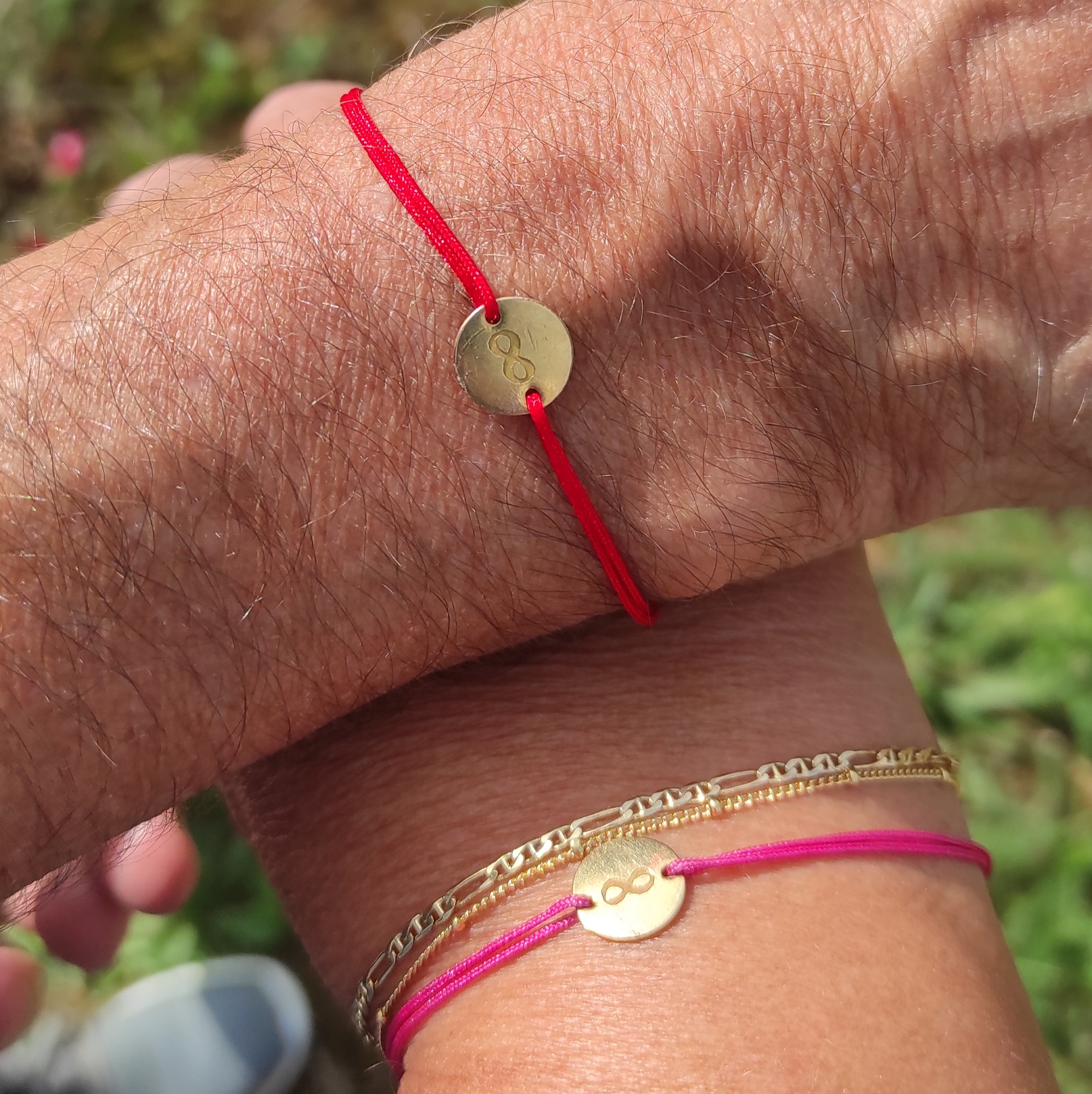bijoux duos bracelets infinis couple