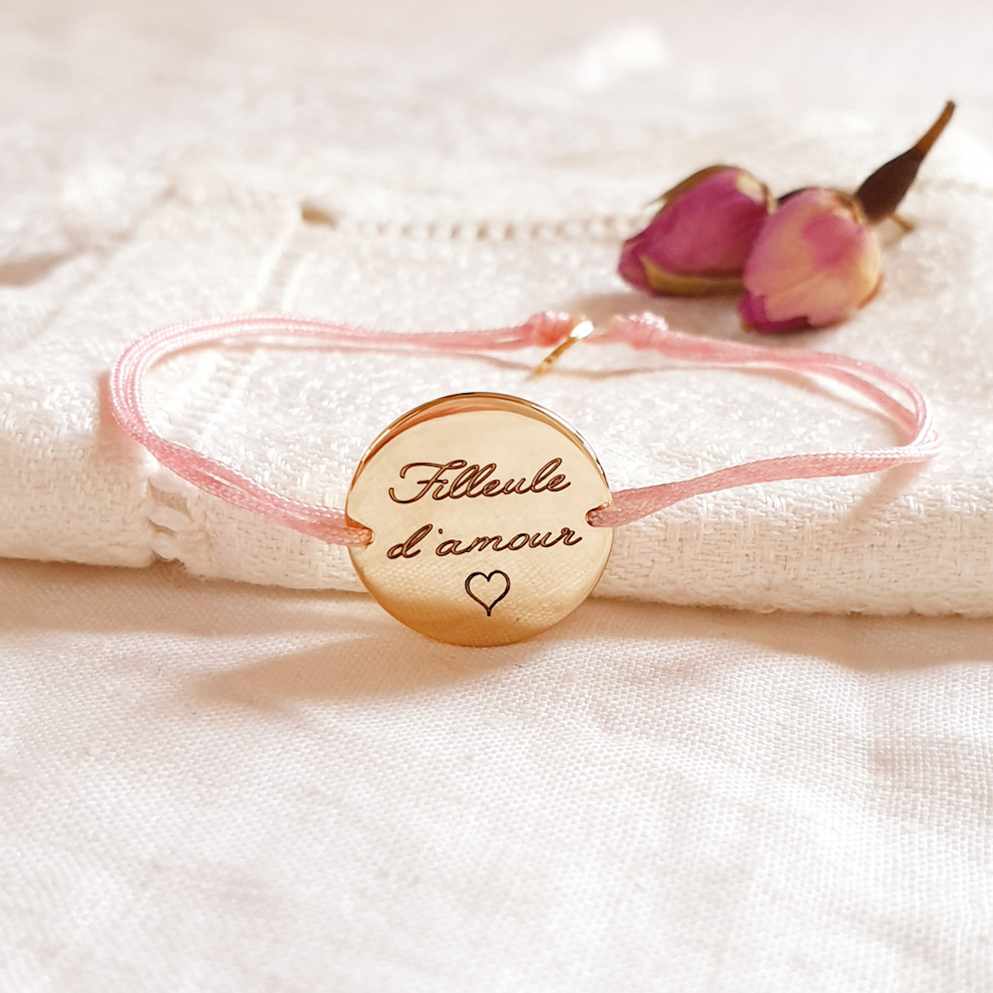 adoree cordon coeur filleule