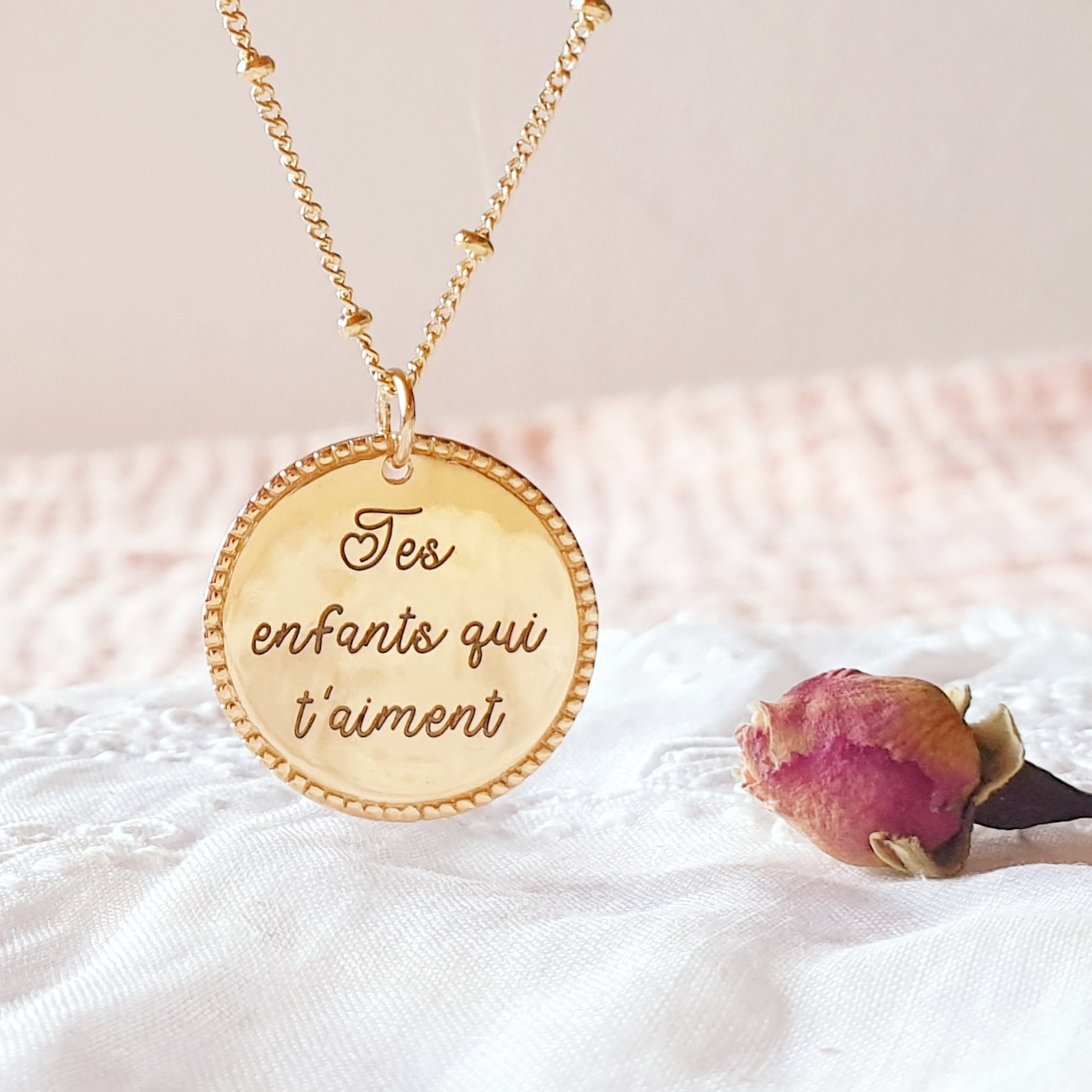 collier pour maman personnalise