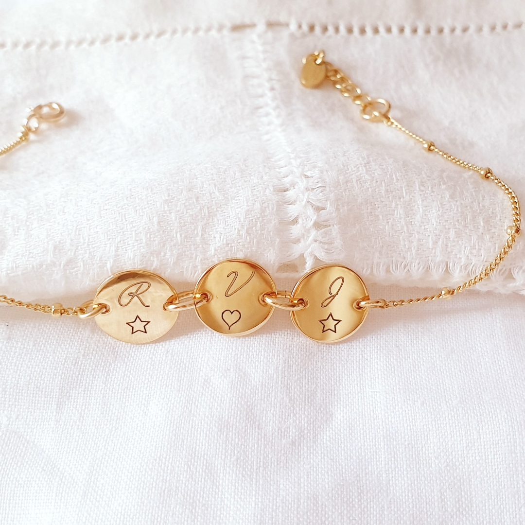 bracelet femme personnalise prenom