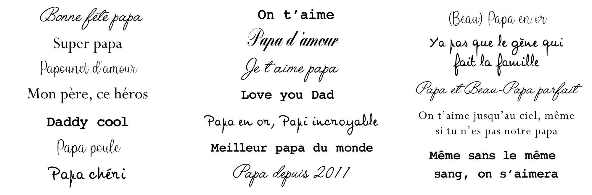fete des peres
