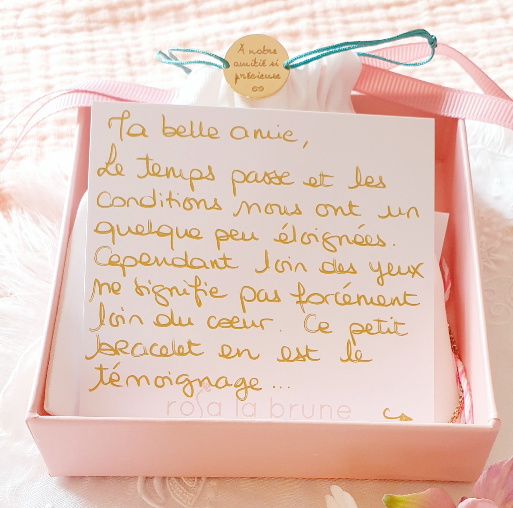 bijou pour amie bracelet cordon