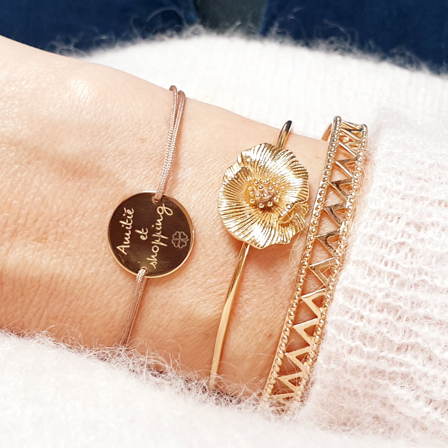 bracelet pour copine amitie et shopping