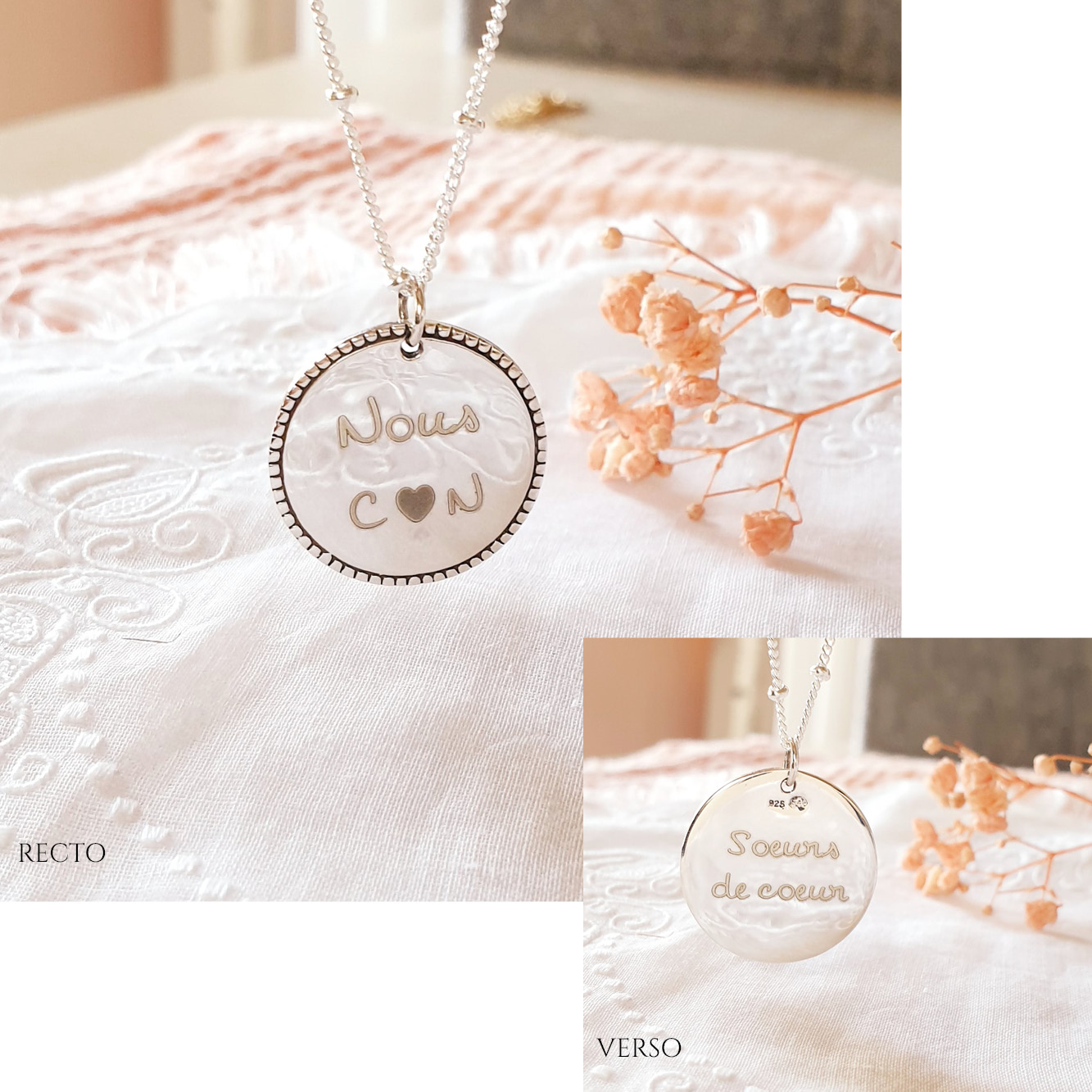 cadeau bijou argent copines amies