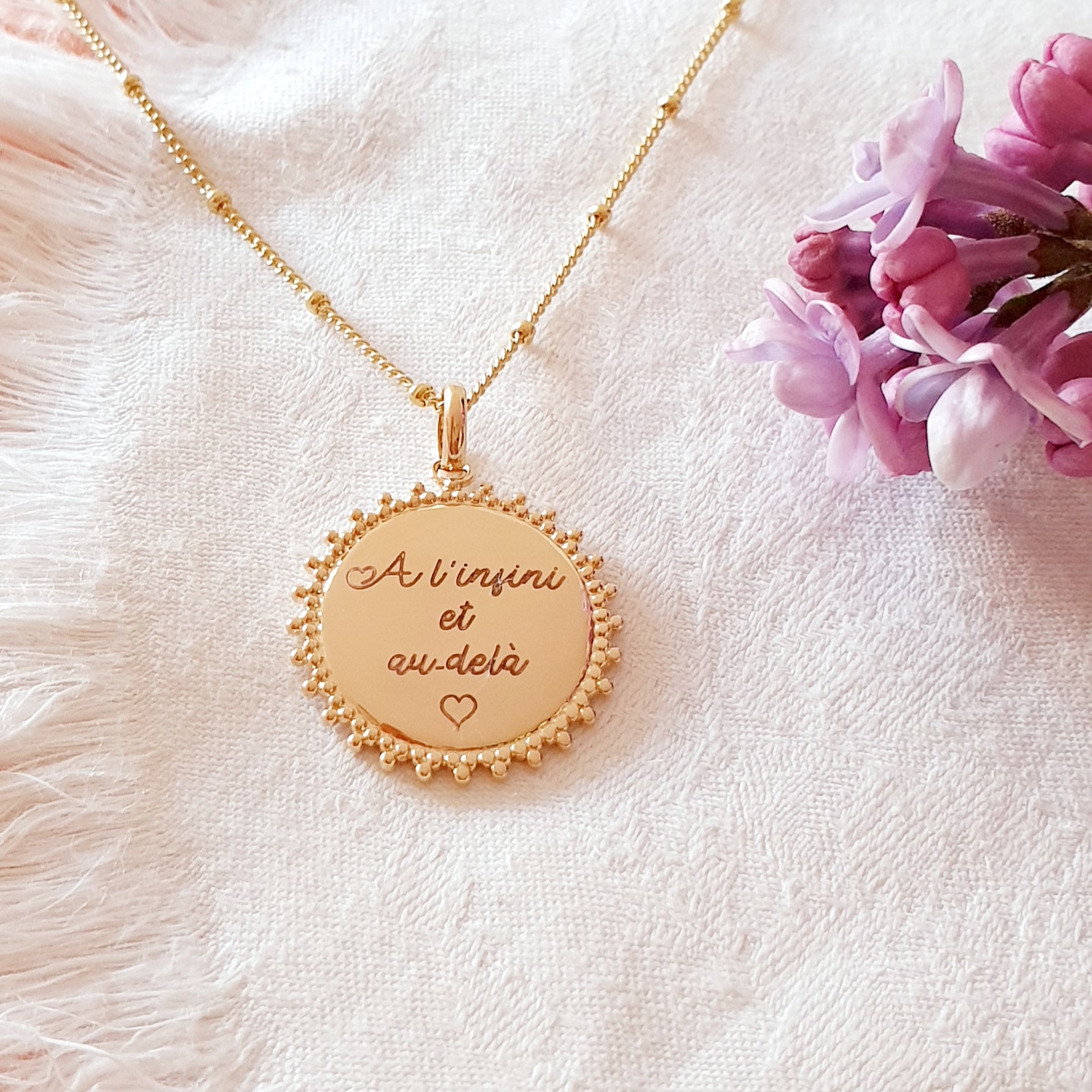 bijou gravable pour fille