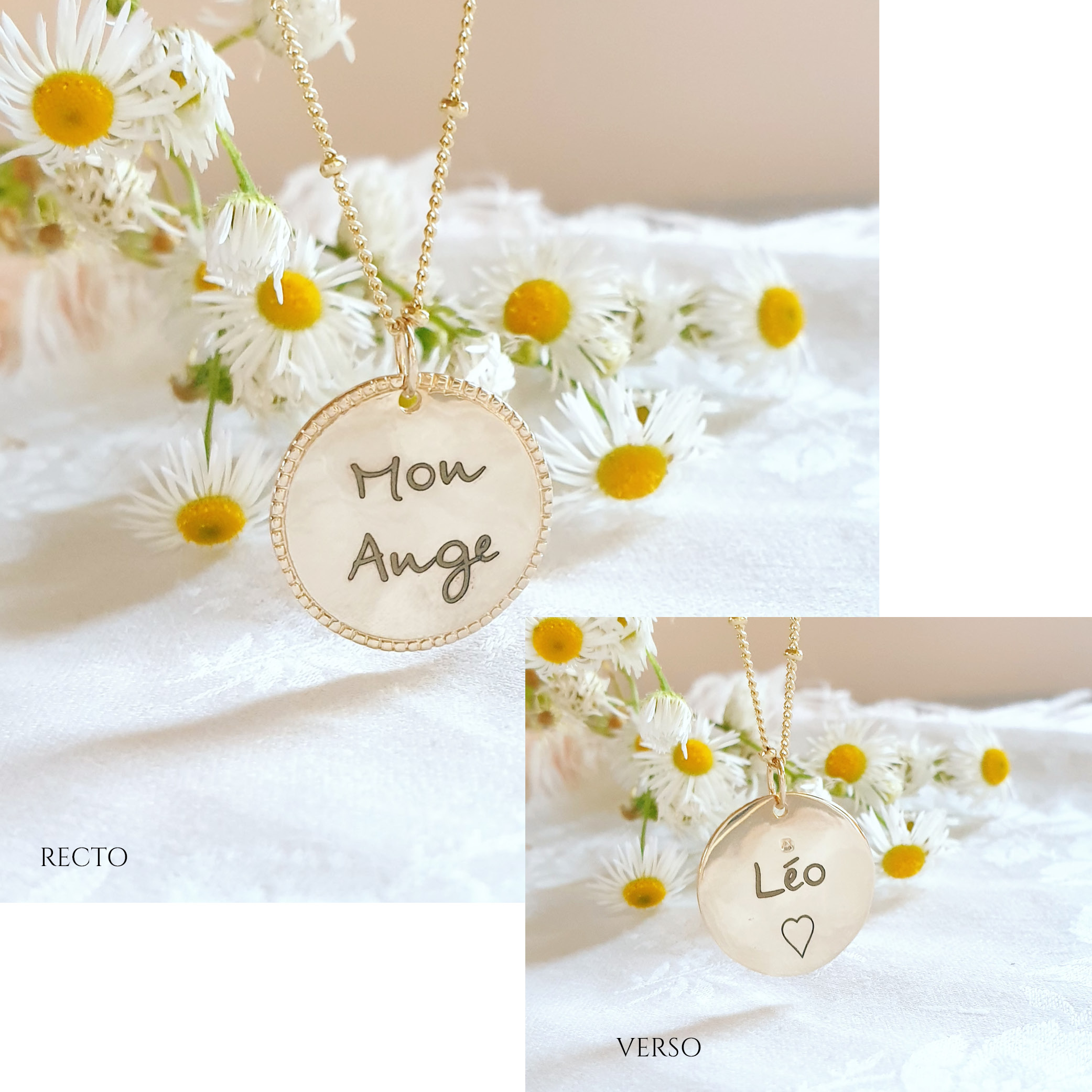 medaille de naissance personnalise