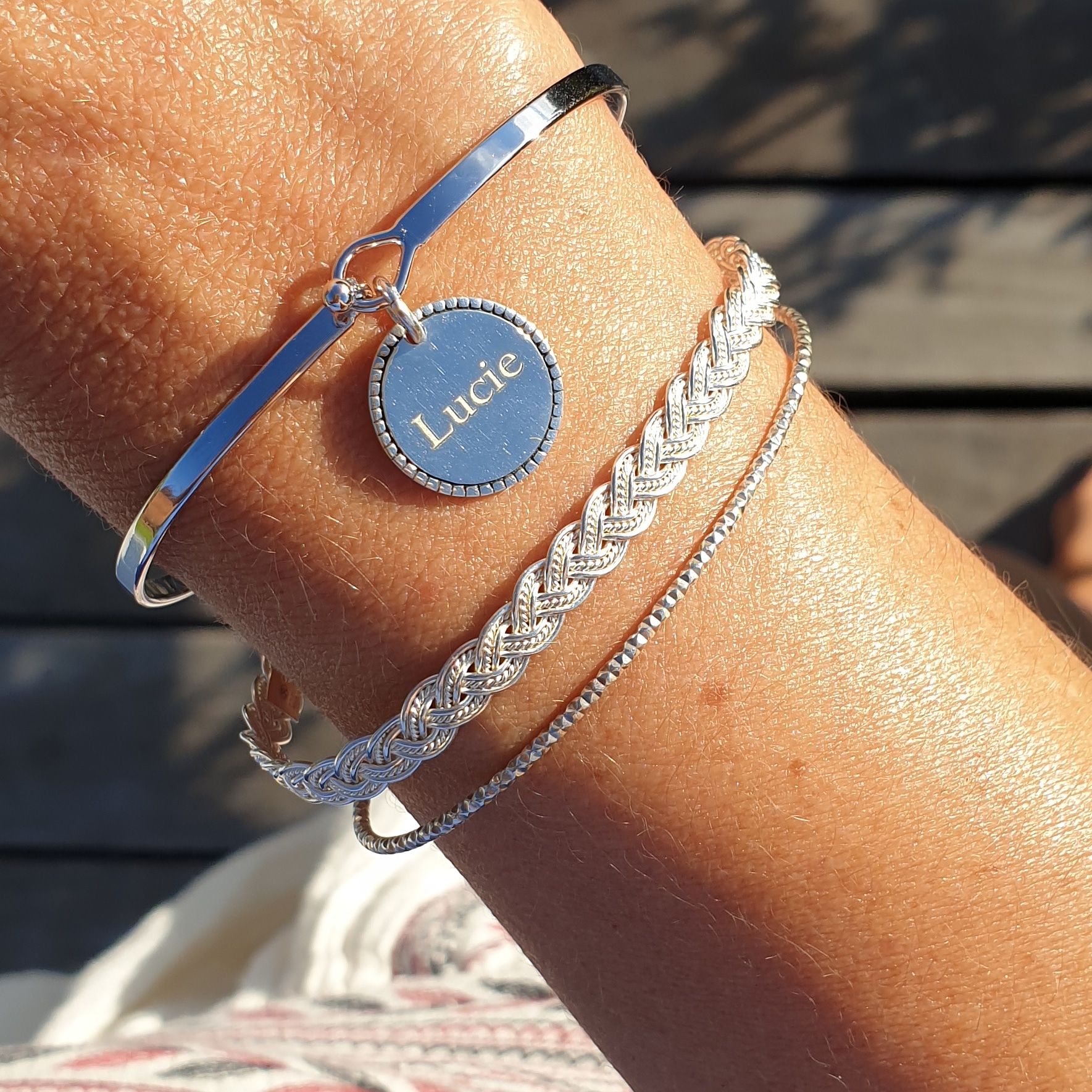 jonc prenom cadeau bijoux