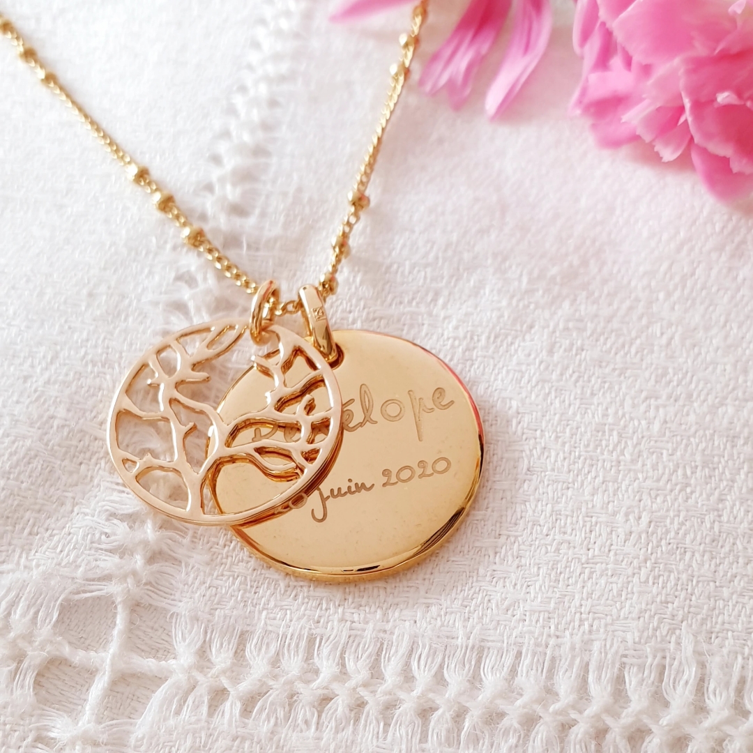 collier original pour une naissance