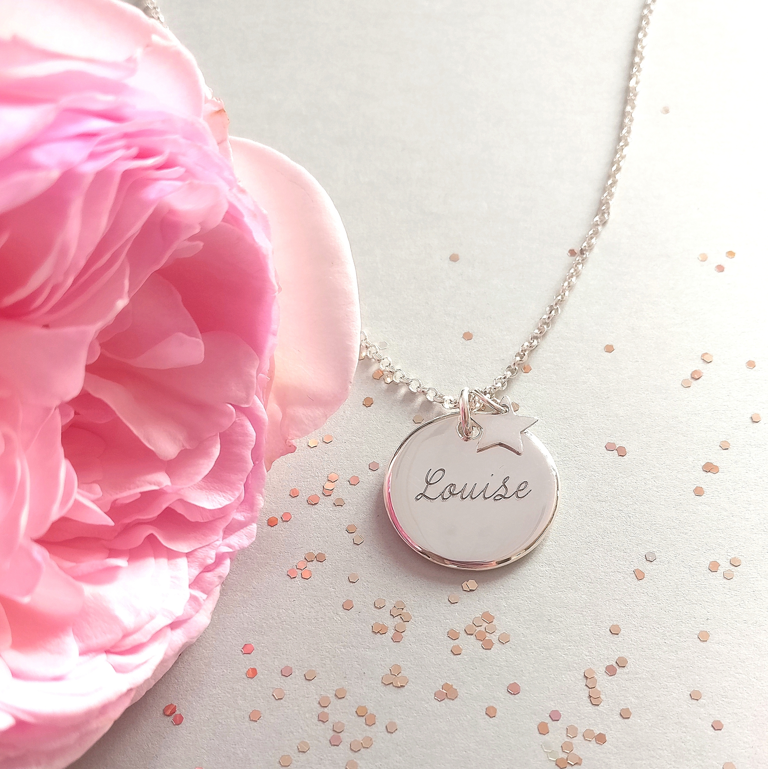 collier femme personnalise argent
