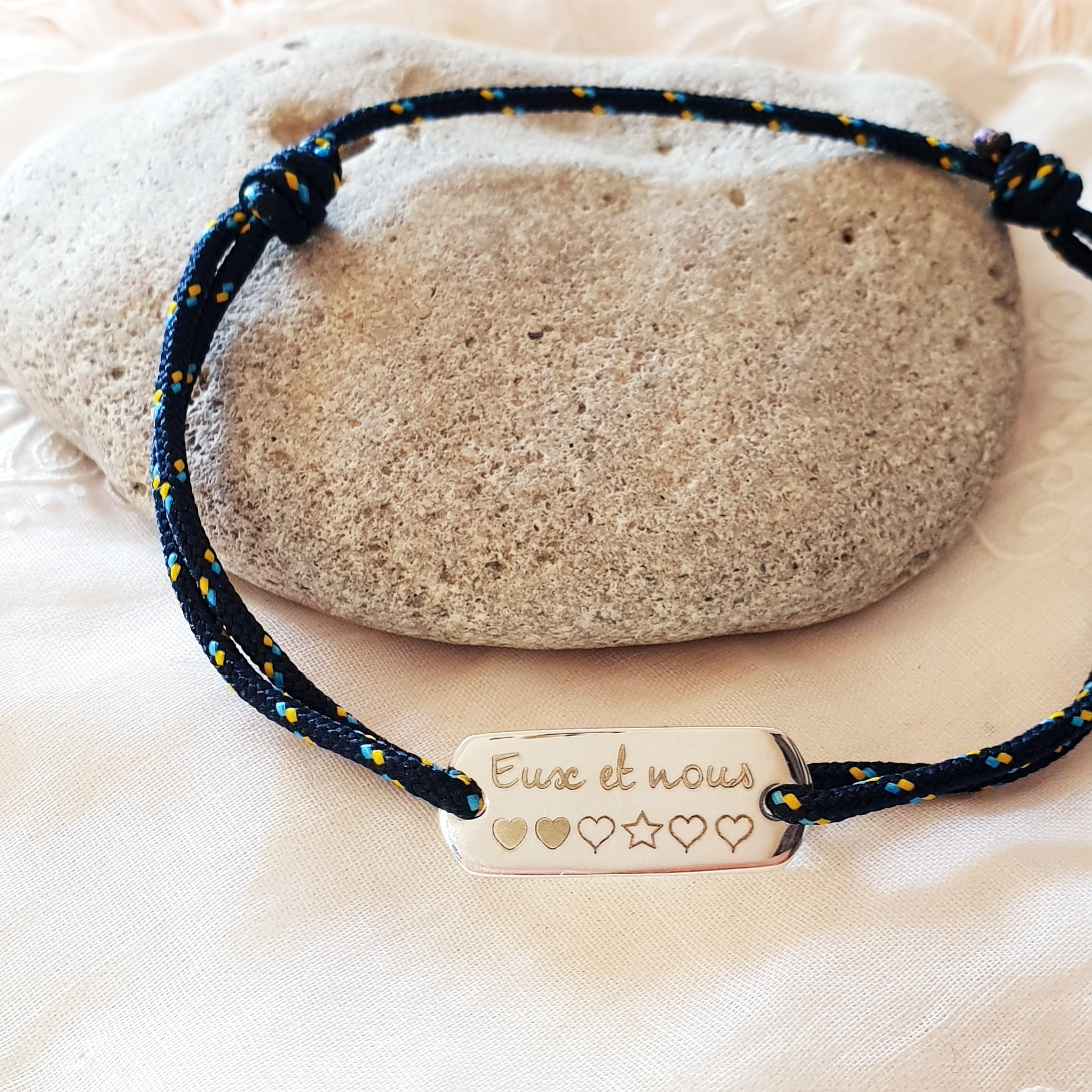 idee cadeau homme bracelet personnalise argent