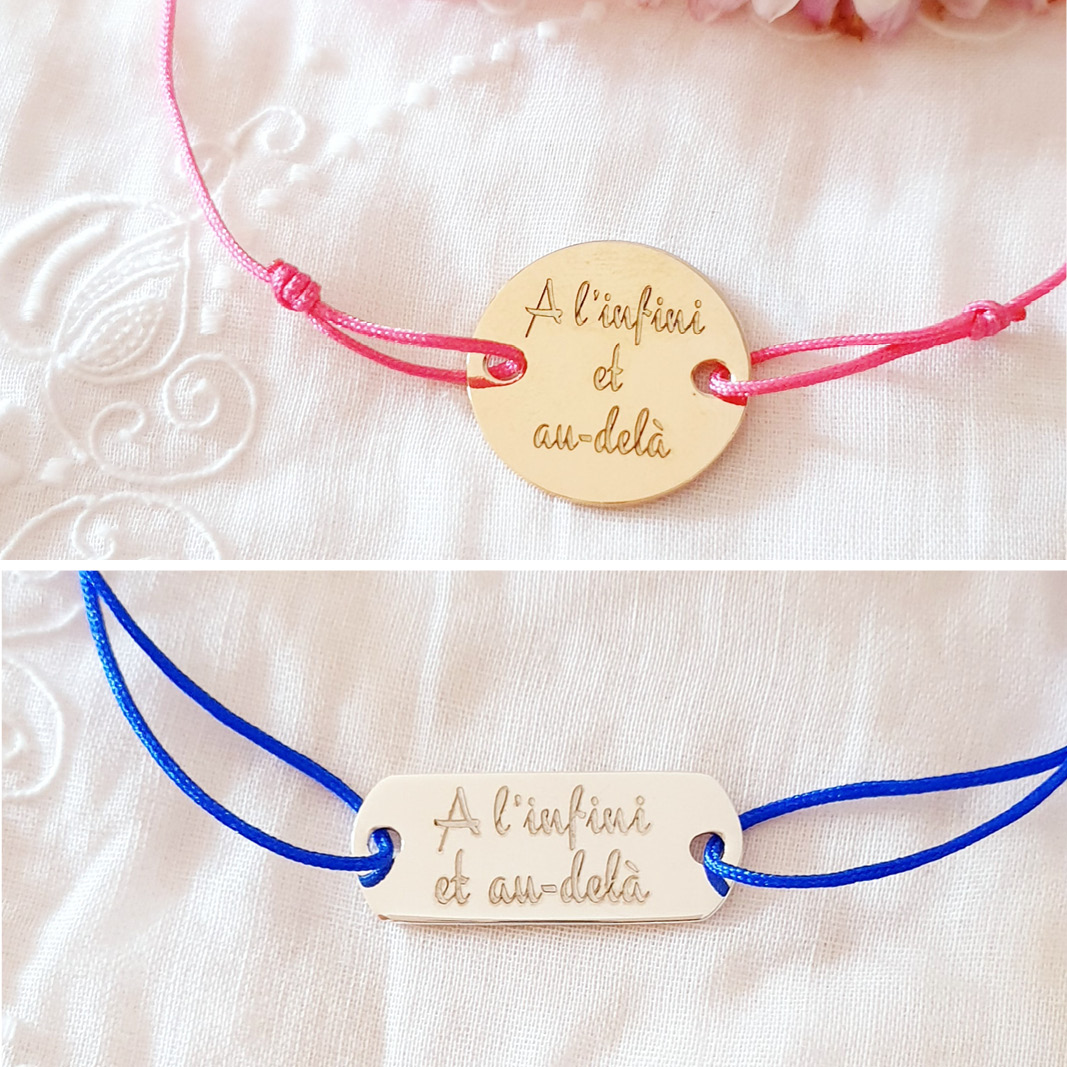 duo de bracelet a l infini et au dela