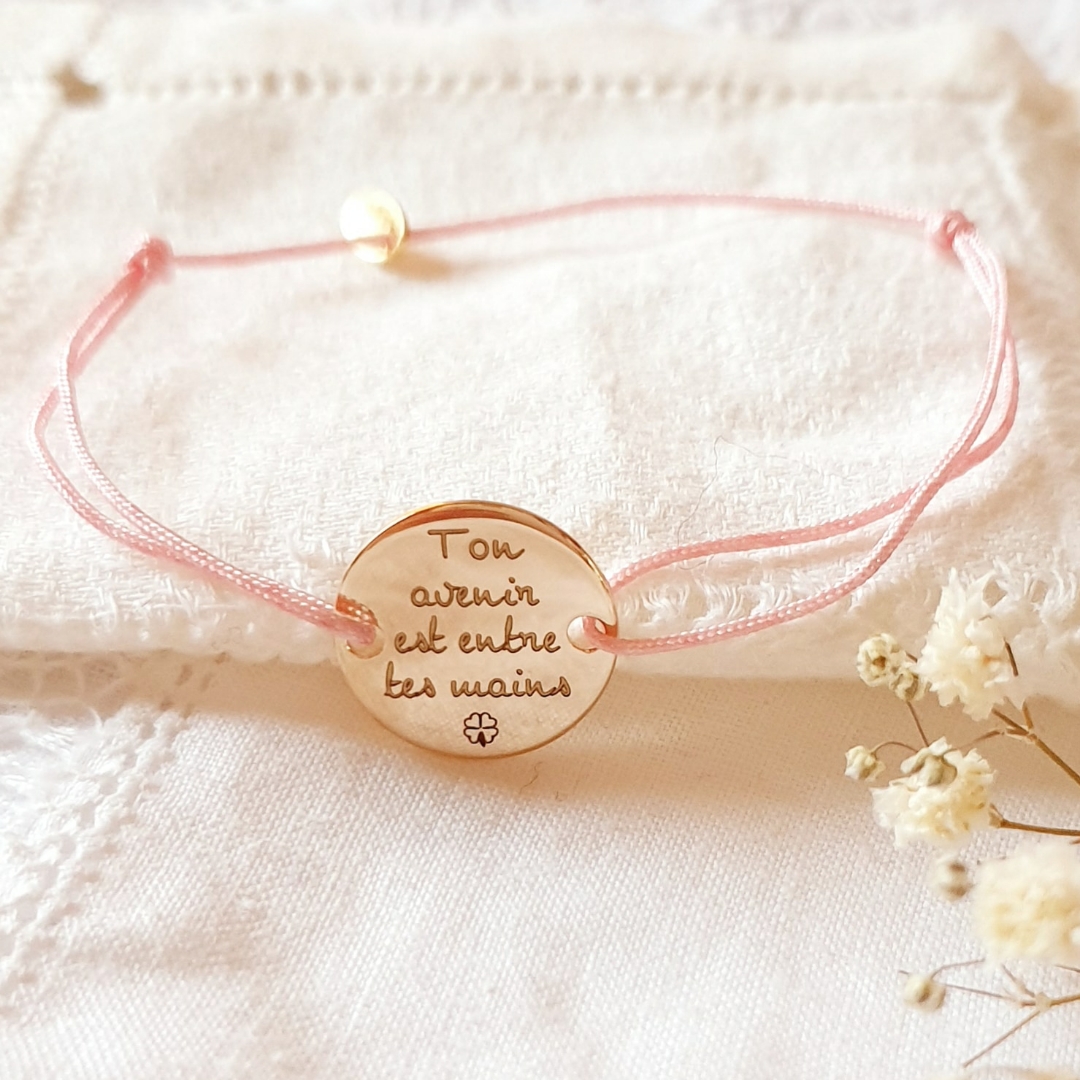 cadeau pour une fille bracelet personnalisable