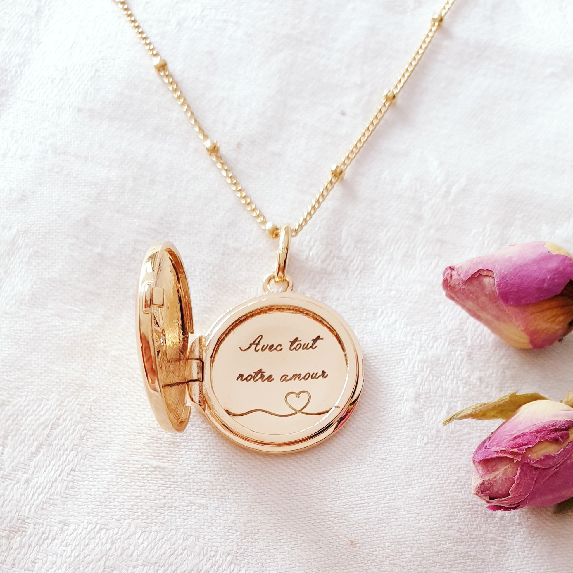 bijou etoile secrete message coeur