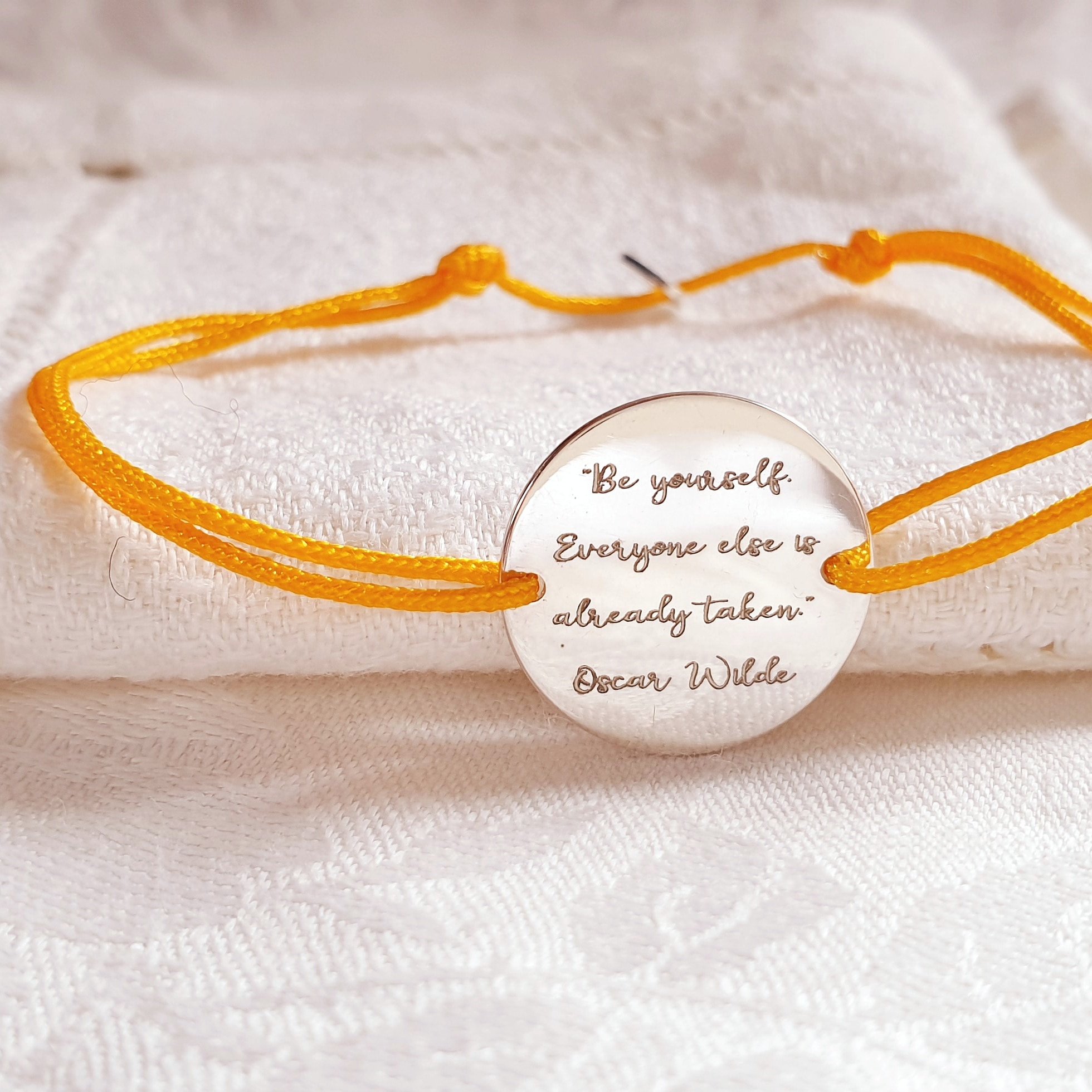 bracelet grave message grande adoree