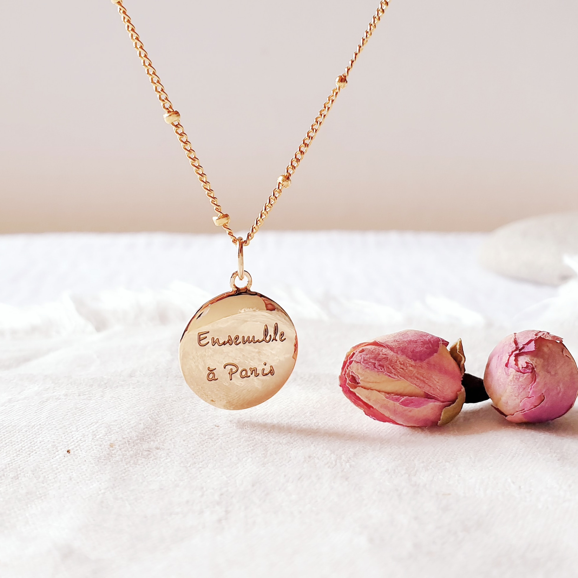 collier grave amoureuse amie amitie charmante message