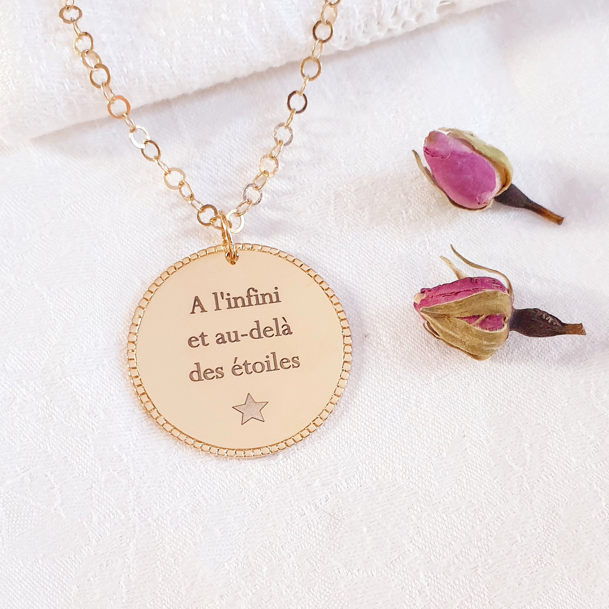 collier message a l infini etoile egerie