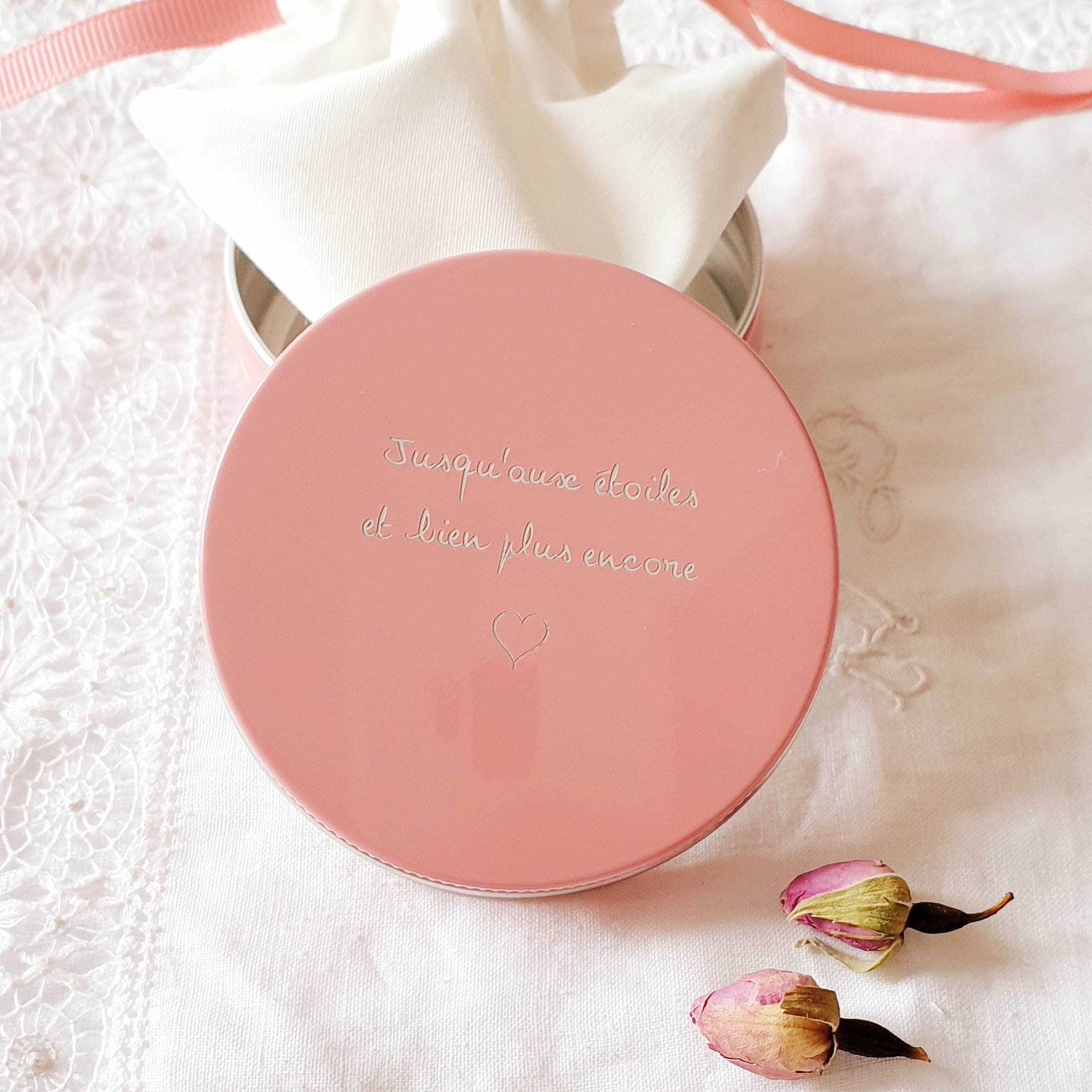 ecrin boite personnalise message