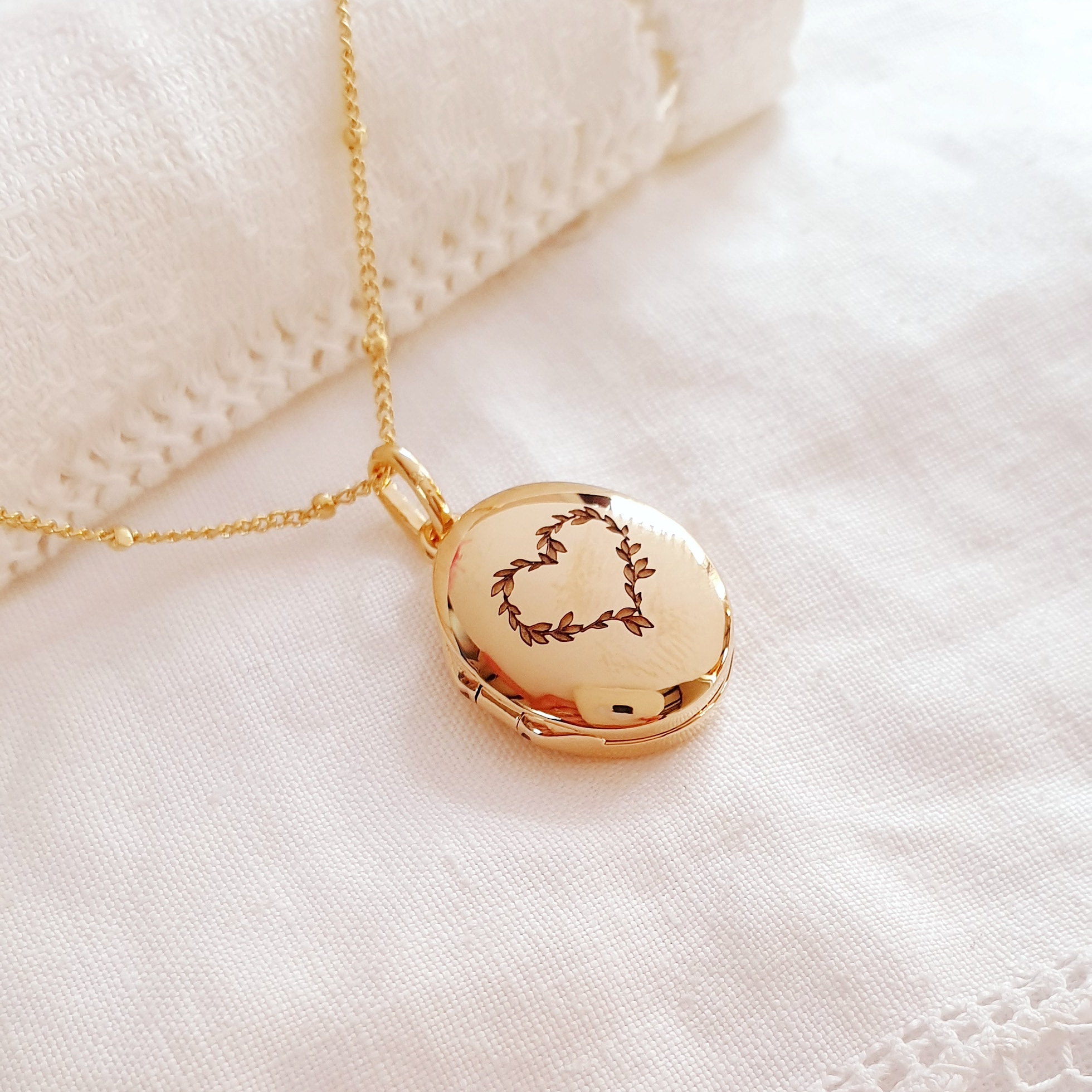 idee cadeau amoureuse medaille coeur